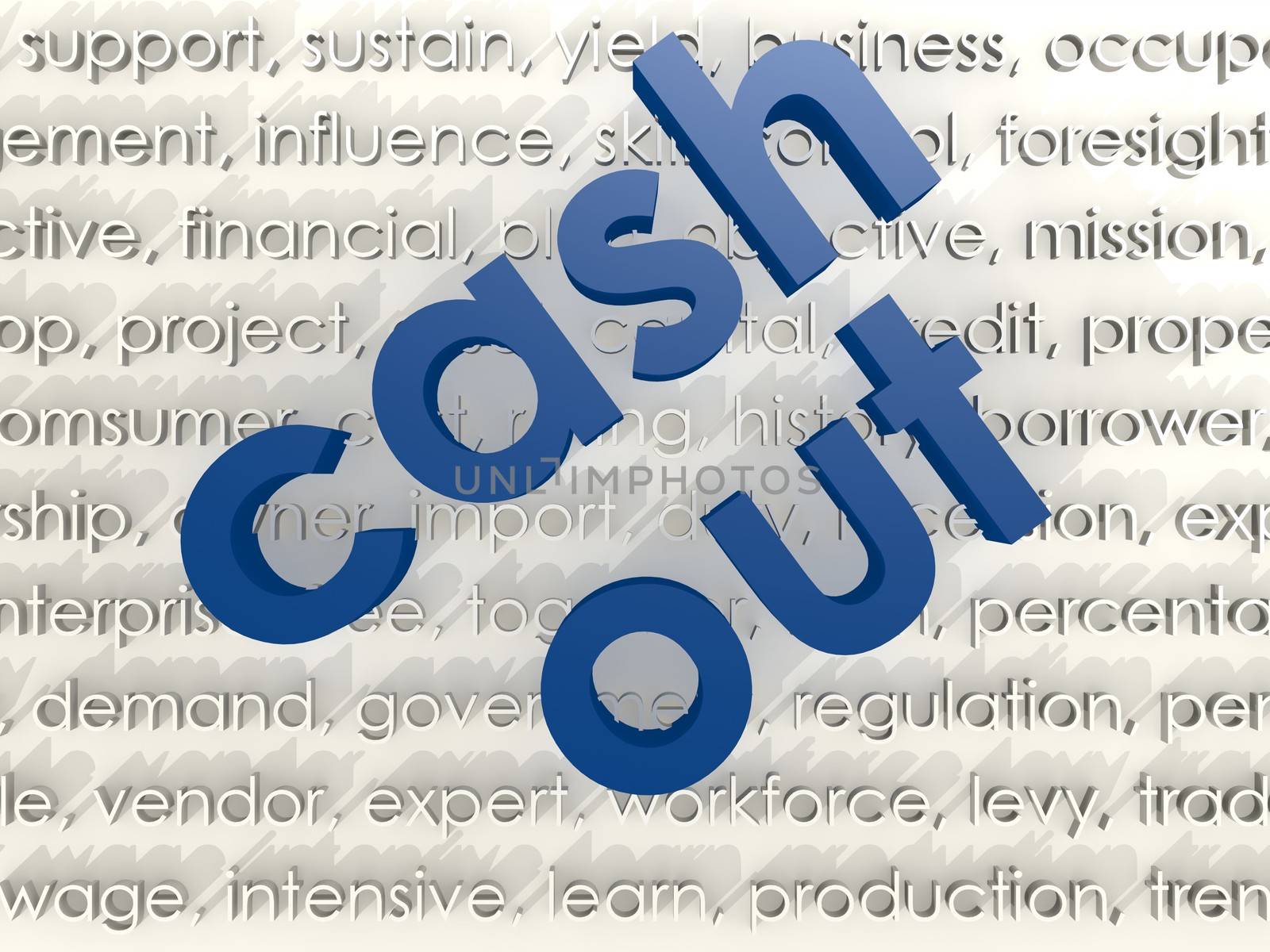 Cash out word cloud by tang90246