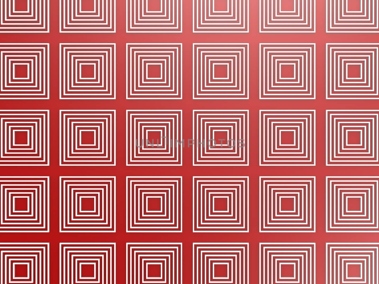 Red square pattern