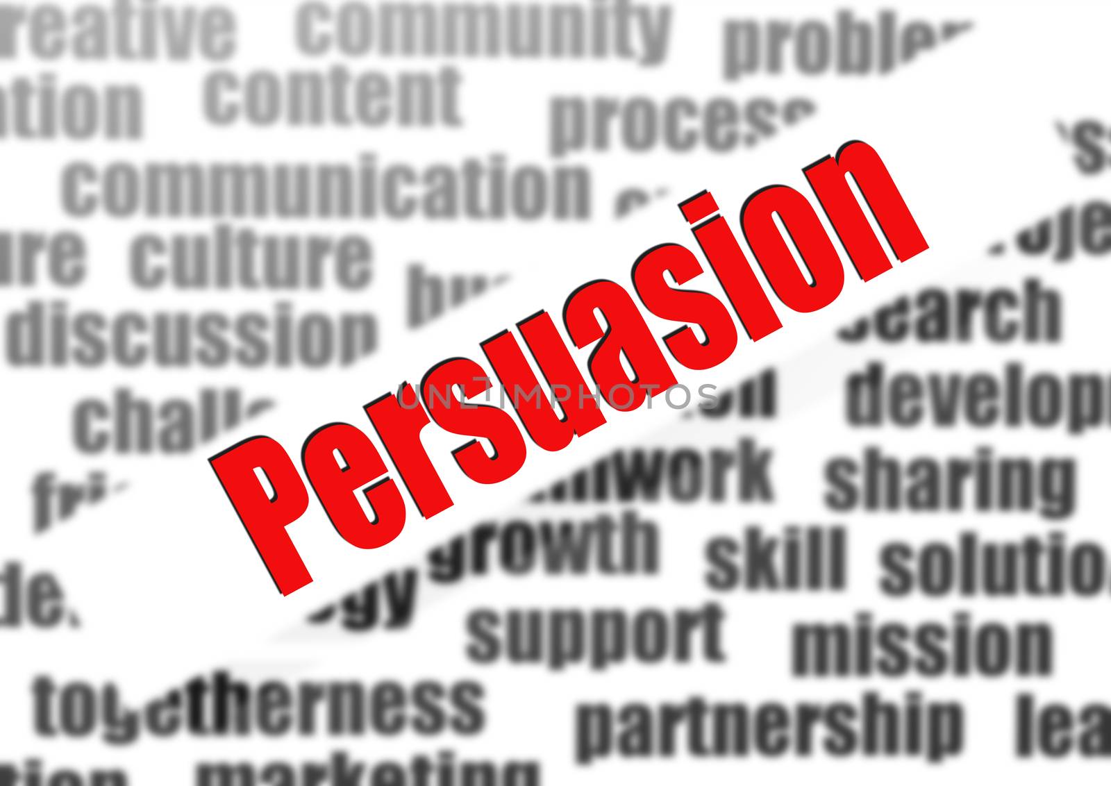 Persuasion word cloud by tang90246