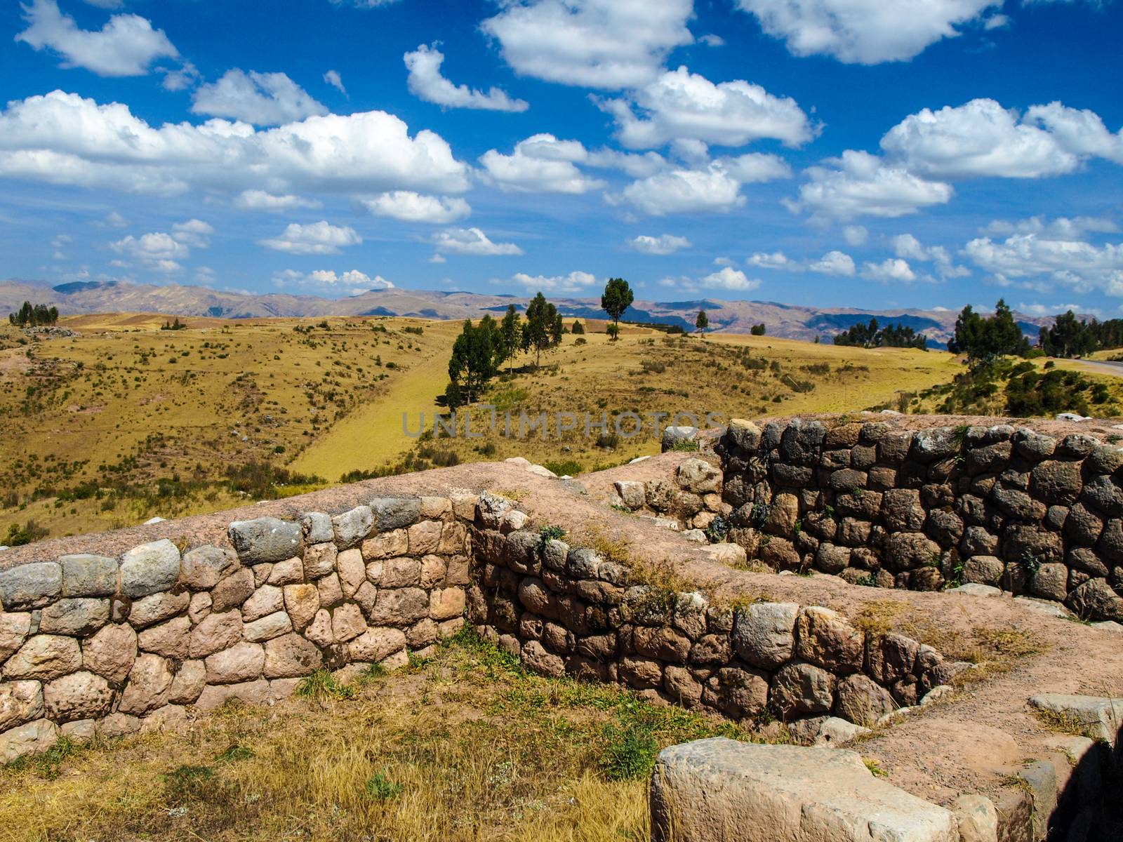 Puca Pucara ruins near Cusco (Peru)