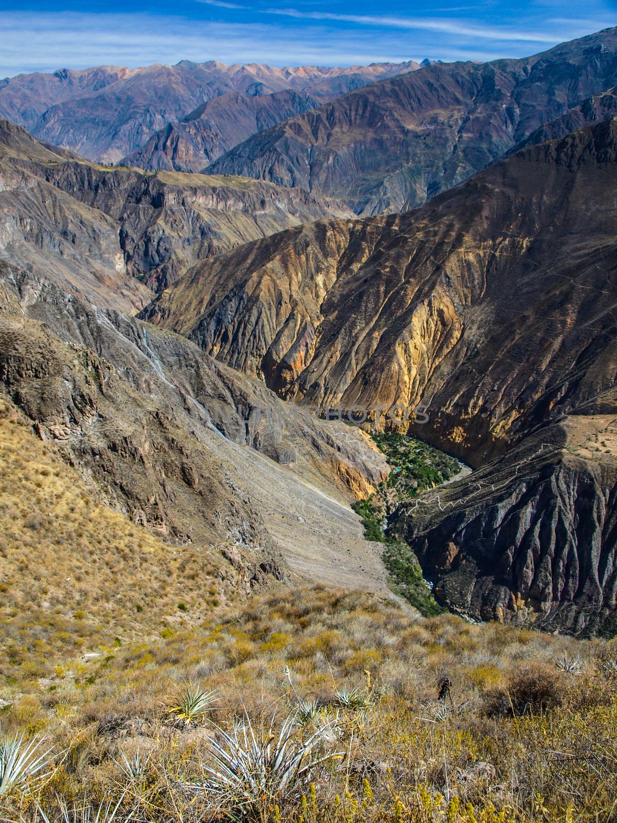 The deepest canyon in the world - Colca (Peru)