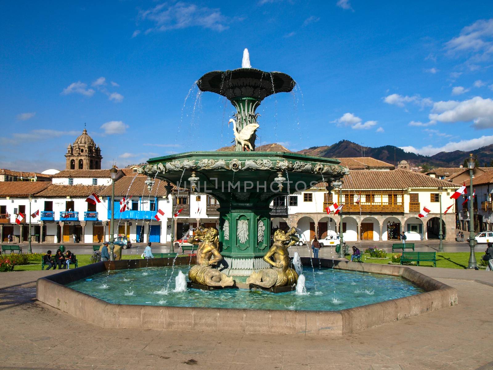 Plaza de Armas in Cusco by pyty