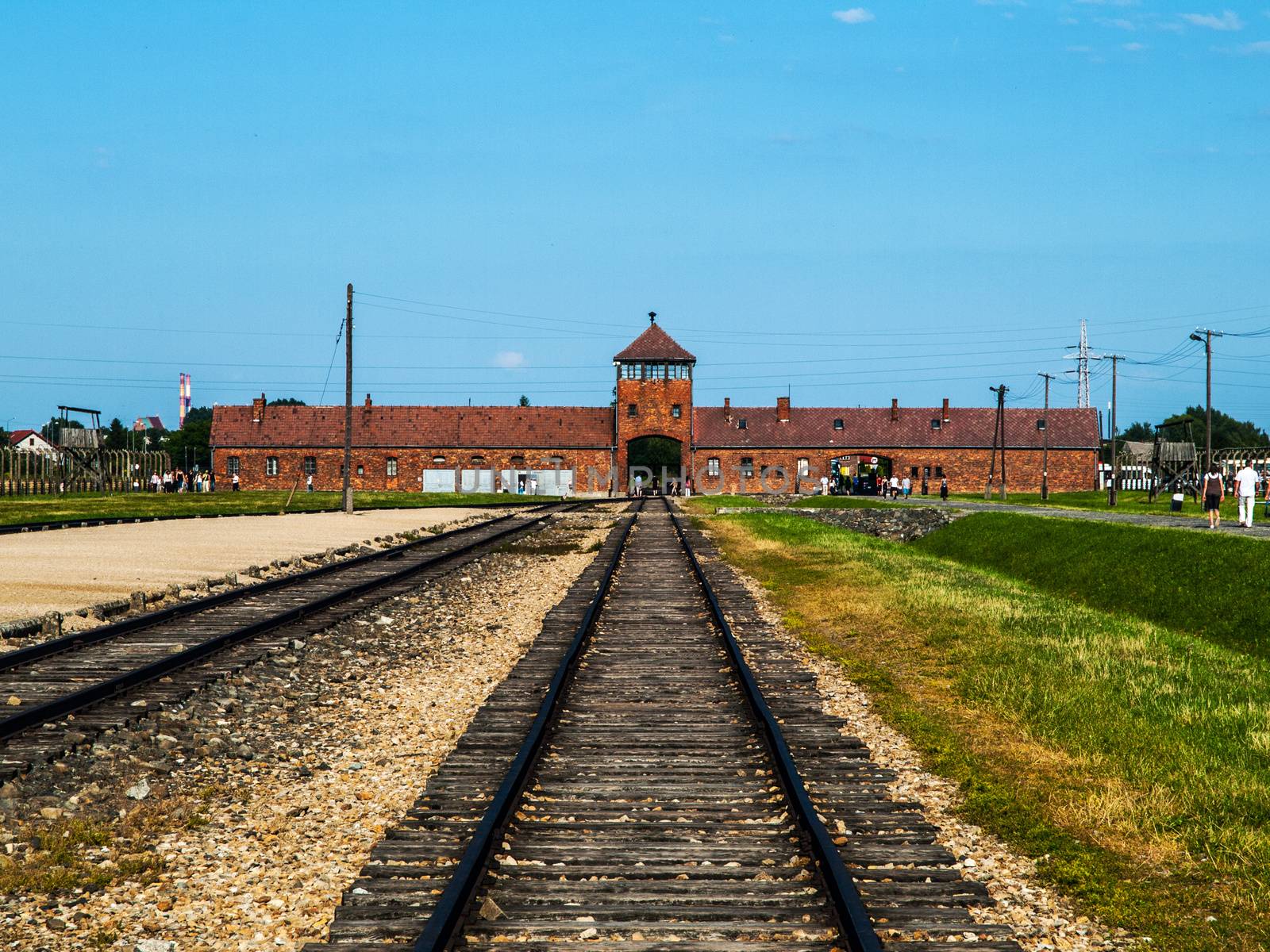 Birkenau concentration camp by pyty