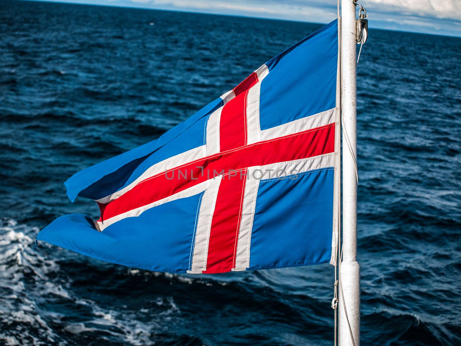 Flag of Iceland by pyty