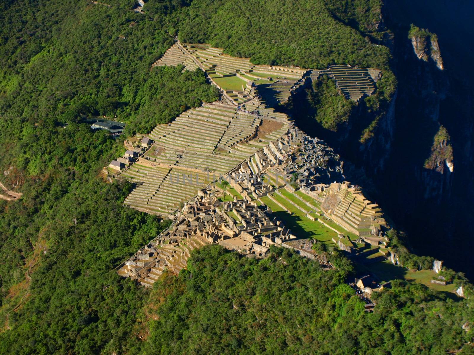 Well known ancient city of incas - Machu Picchu (Peru)