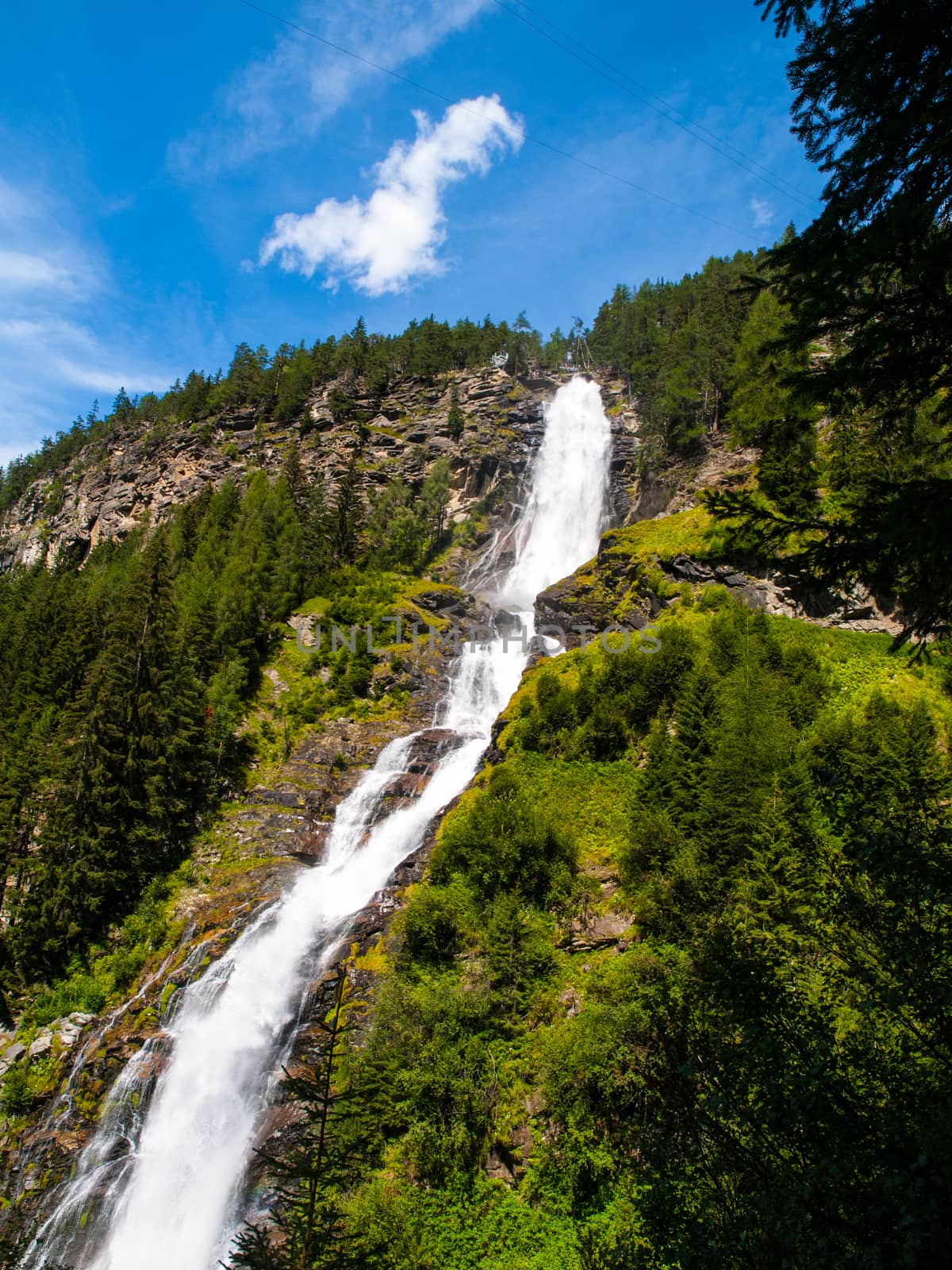 Stuibenfall in Oetztal Alps (Tirol, Austria)