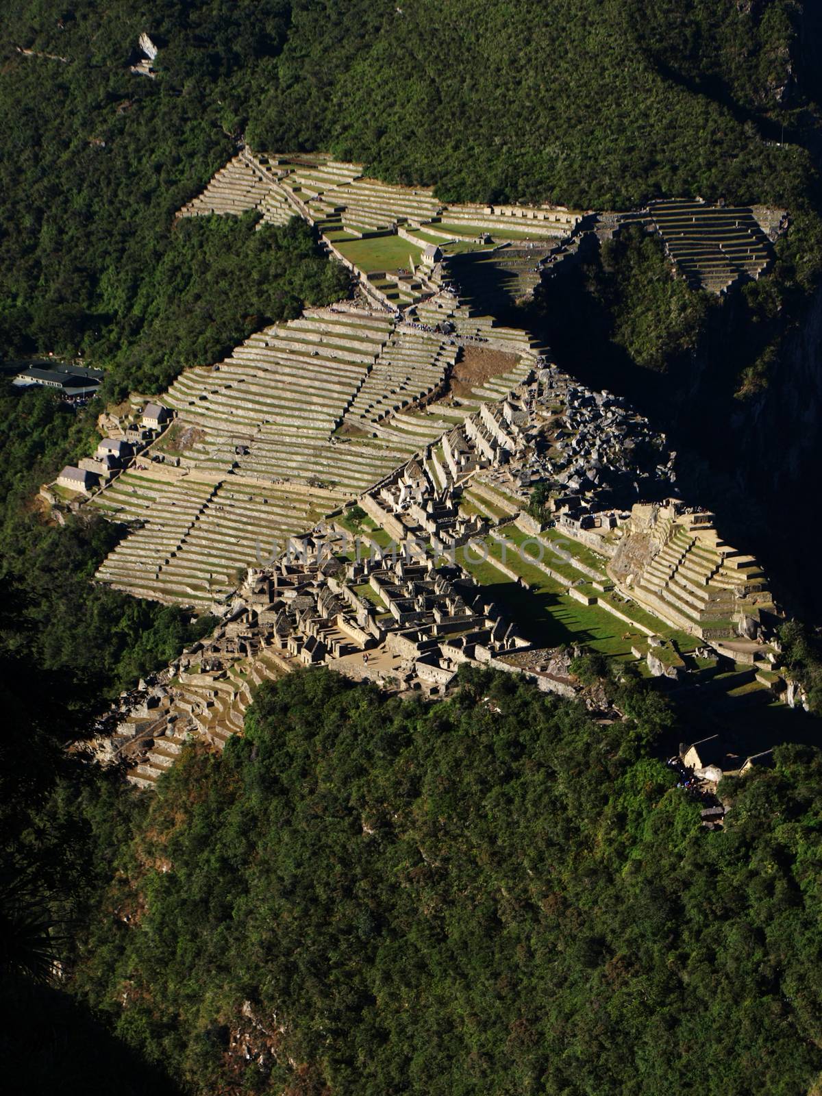 Well known ancient city of incas - Machu Picchu (Peru)