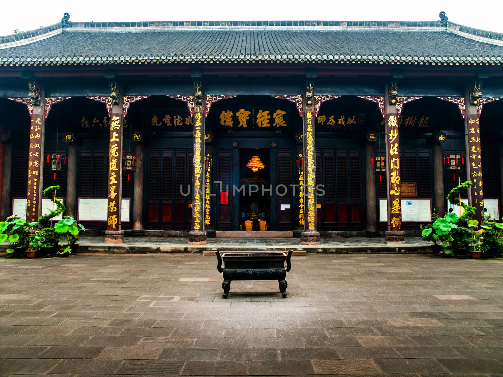 Wenshu monastery by pyty