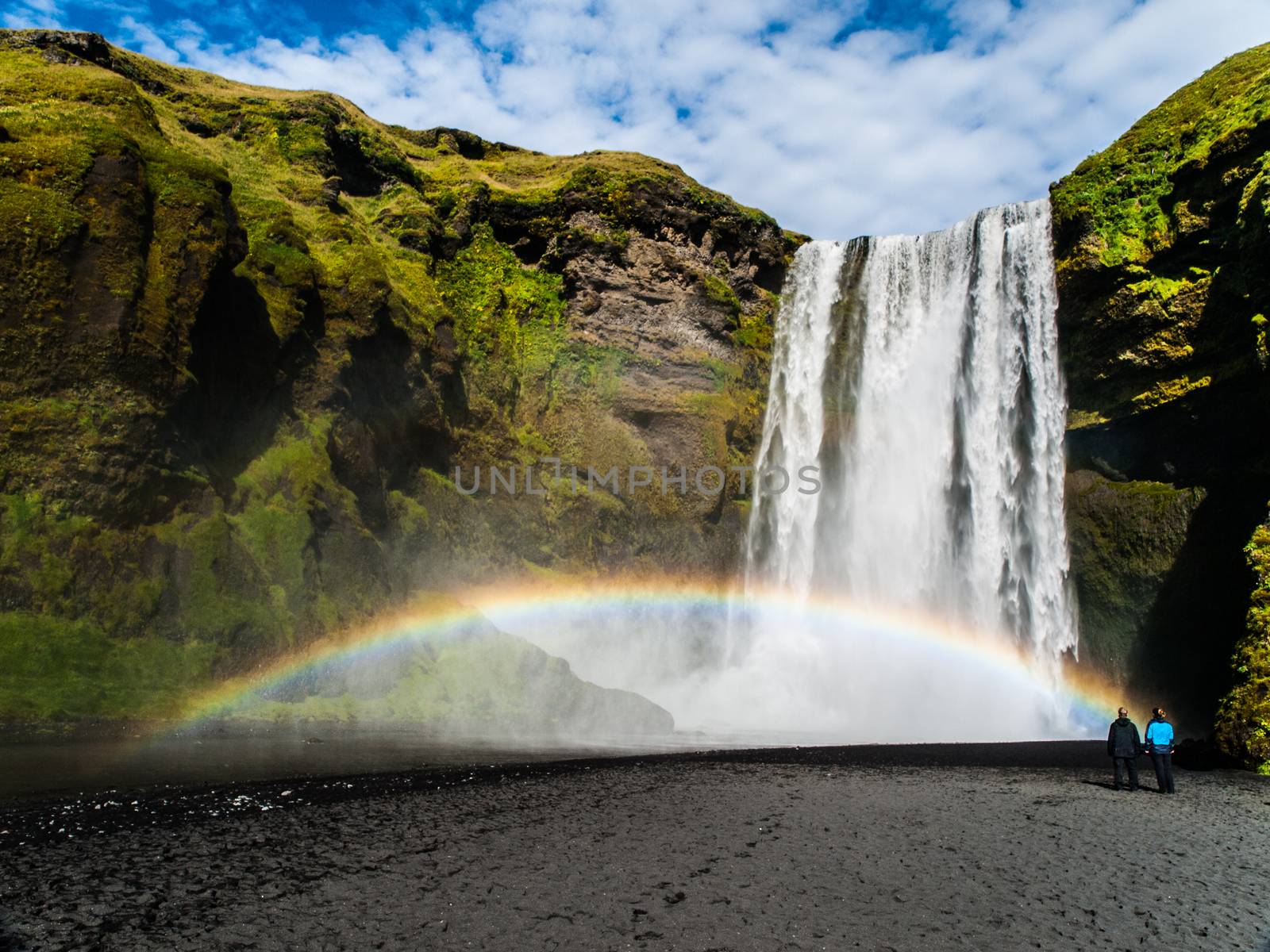 Skogafoss - one of the most beautiful waterfalls in the World (Iceland)