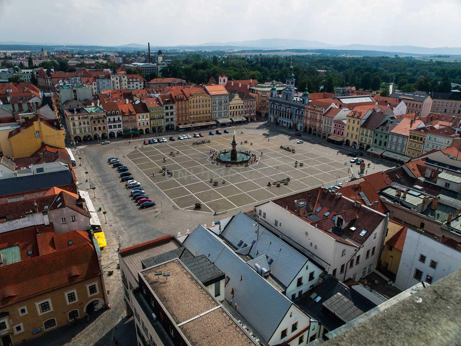 Historic centre of Ceske Budejovice (Czech Republic)