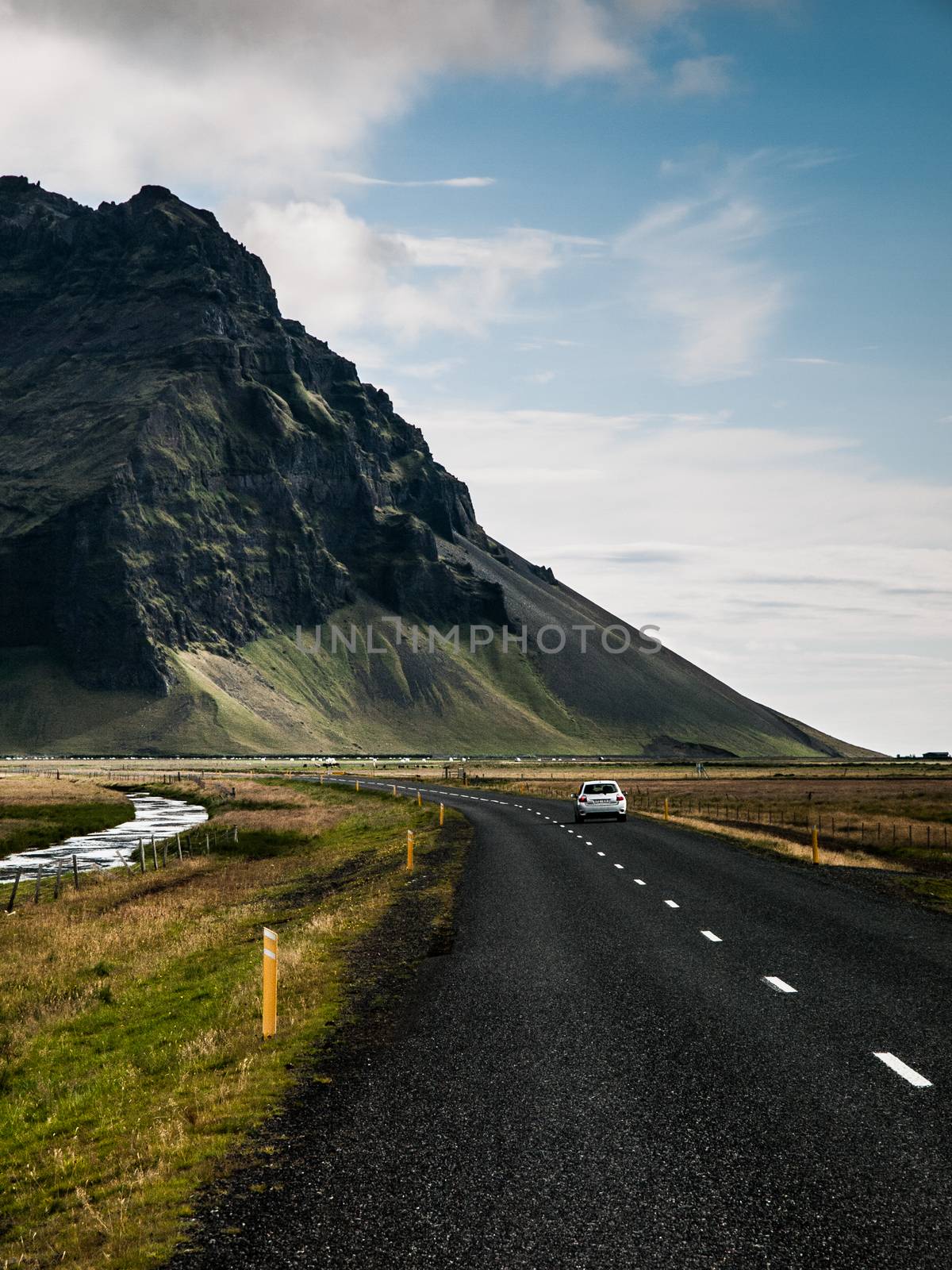 Icelandic road to the nowhere Icelandic road