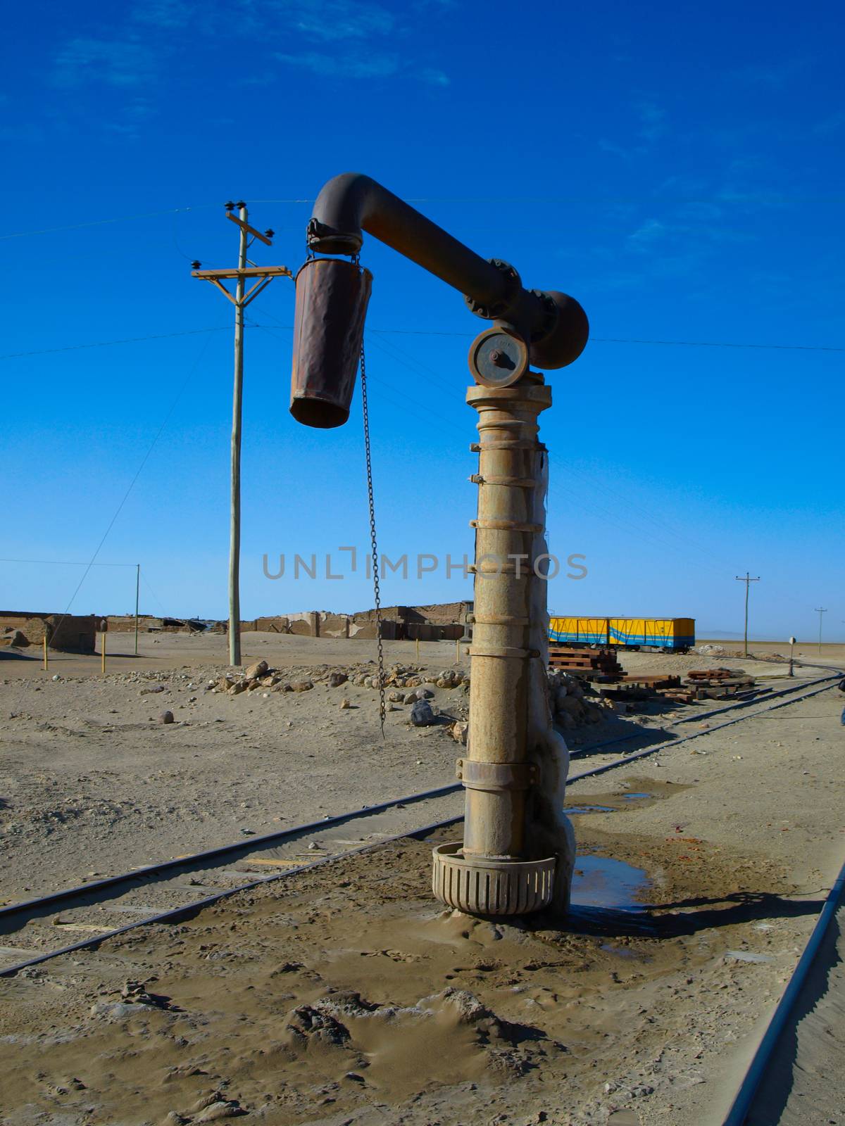 Railway water pump by pyty