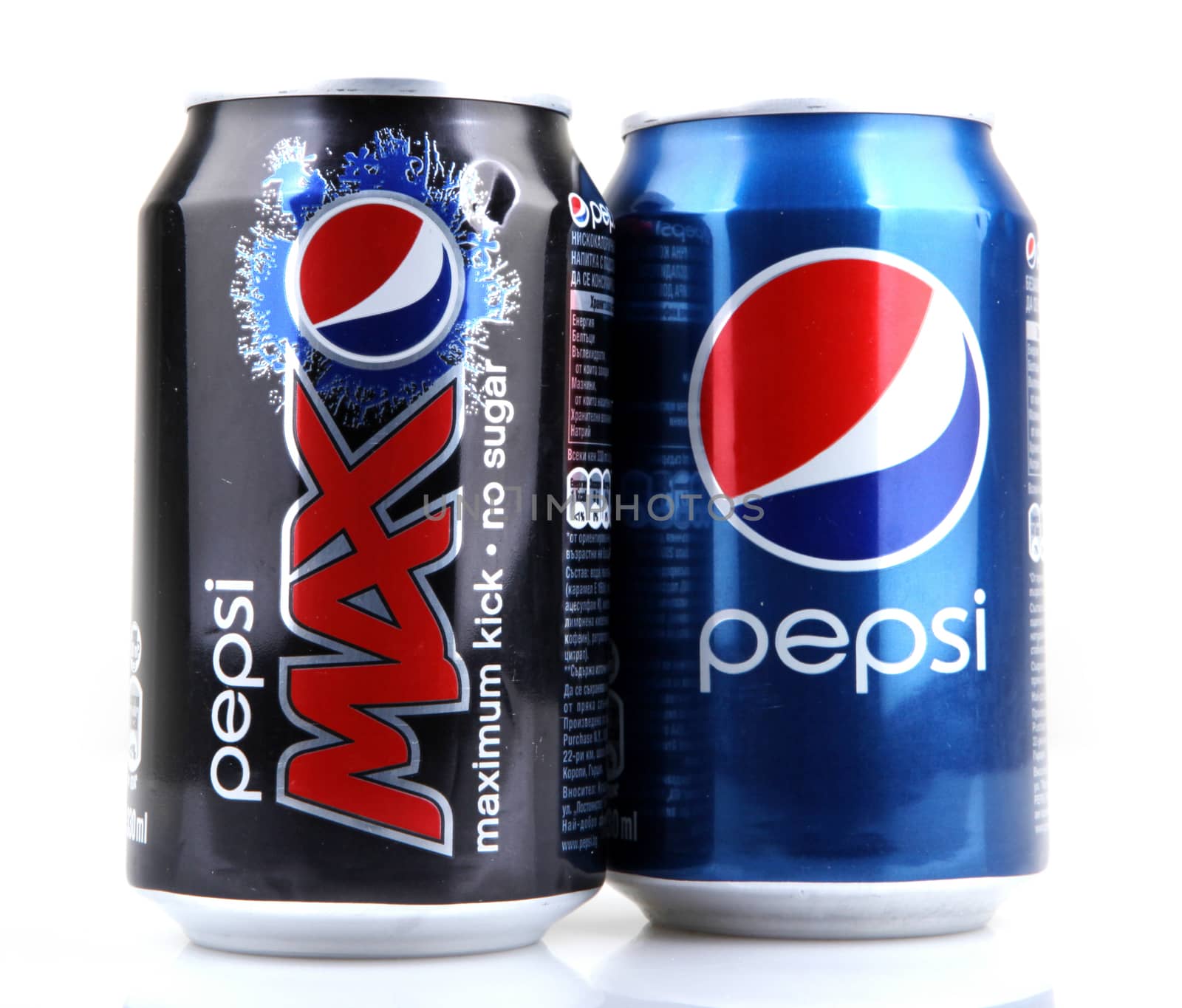 AYTOS, BULGARIA - MARCH 14, 2014: Global brand of fruit-flavored carbonated soft drinks created by PepsiCo.