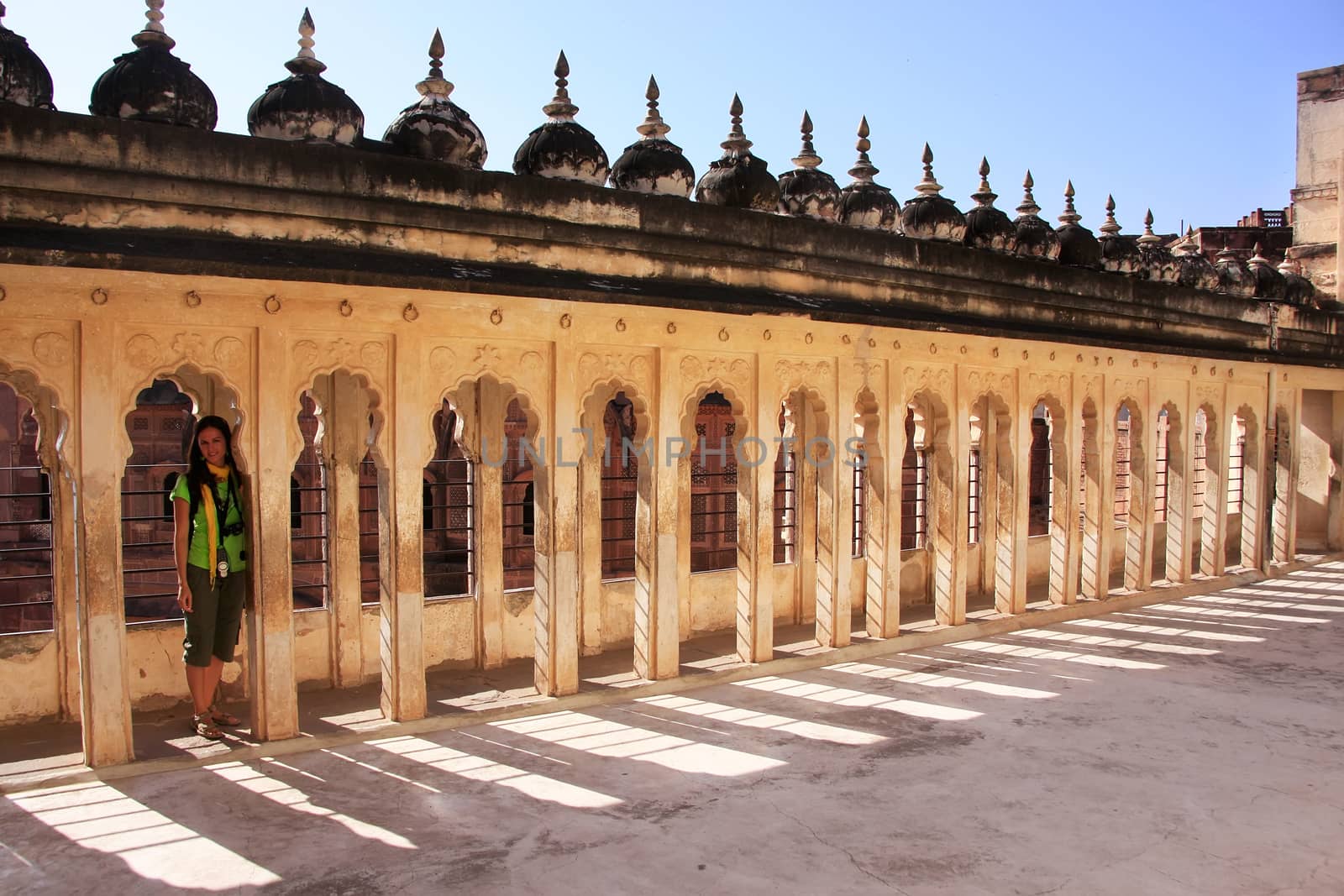 Interior of Mehrangarh Fort, Jodhpur, Rajasthan, India