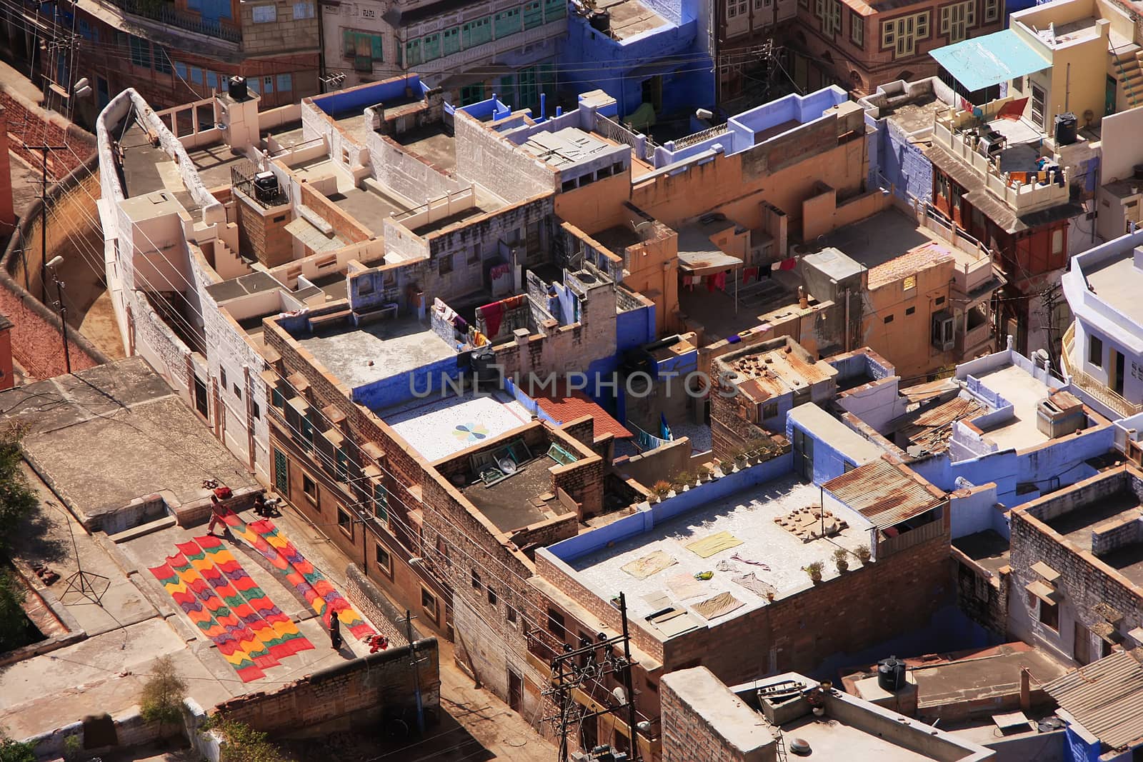 Jodhpur city seen from Mehrangarh Fort, India by donya_nedomam