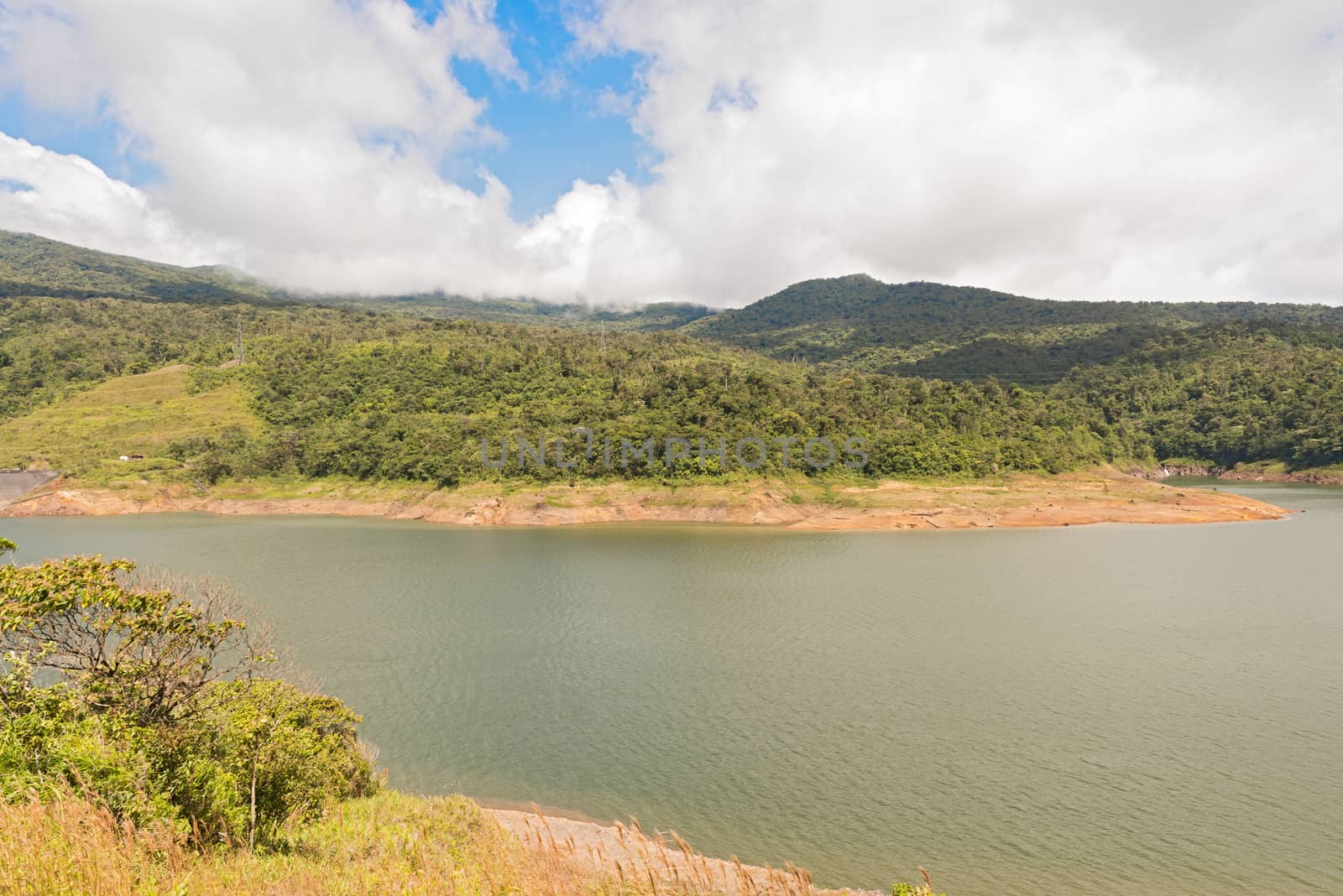 River Brazo De Hornito near Fortuna Dam in Panama on January 4, 2014.