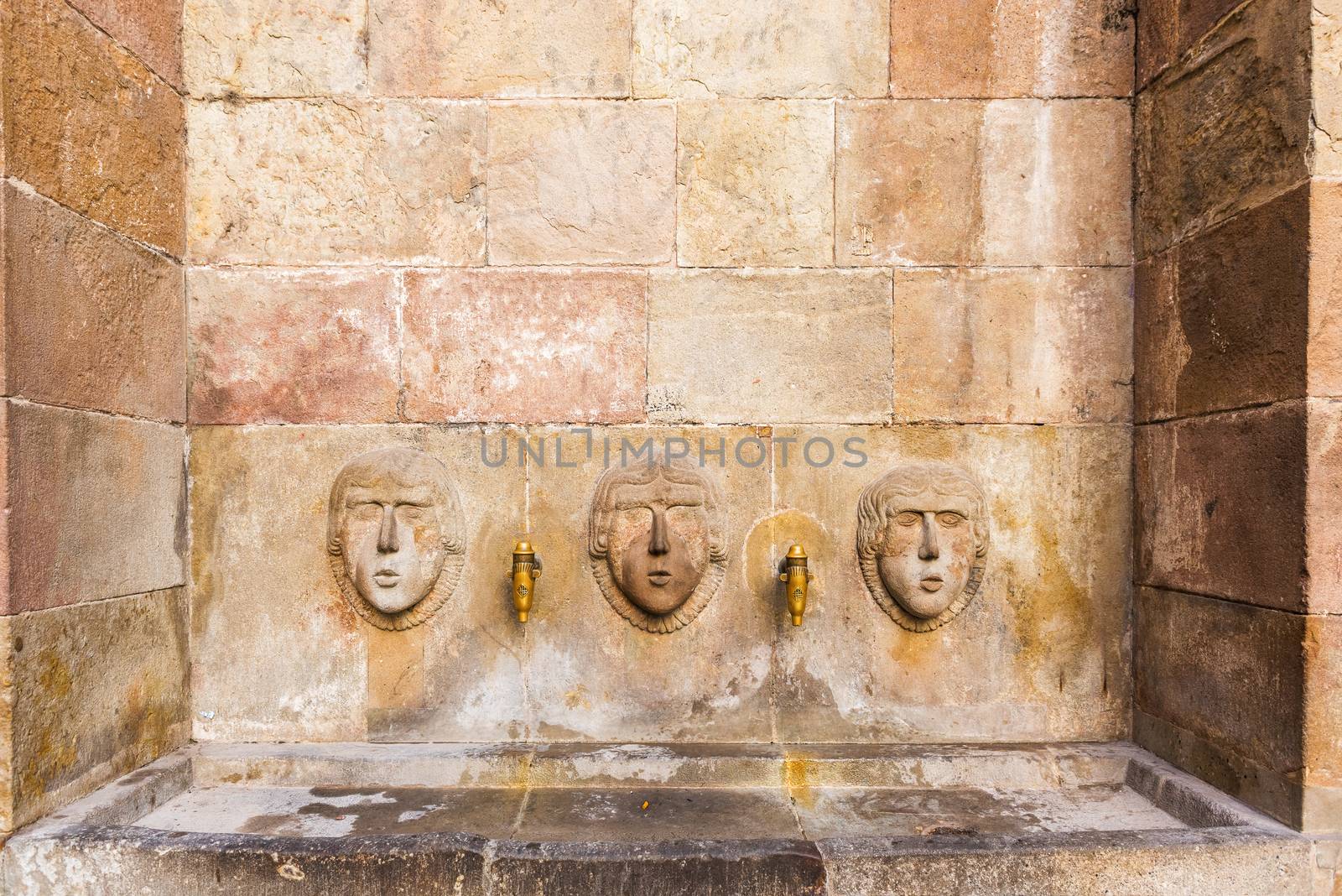 Public Drinking Fountain, Barcelona, Spain by Marcus