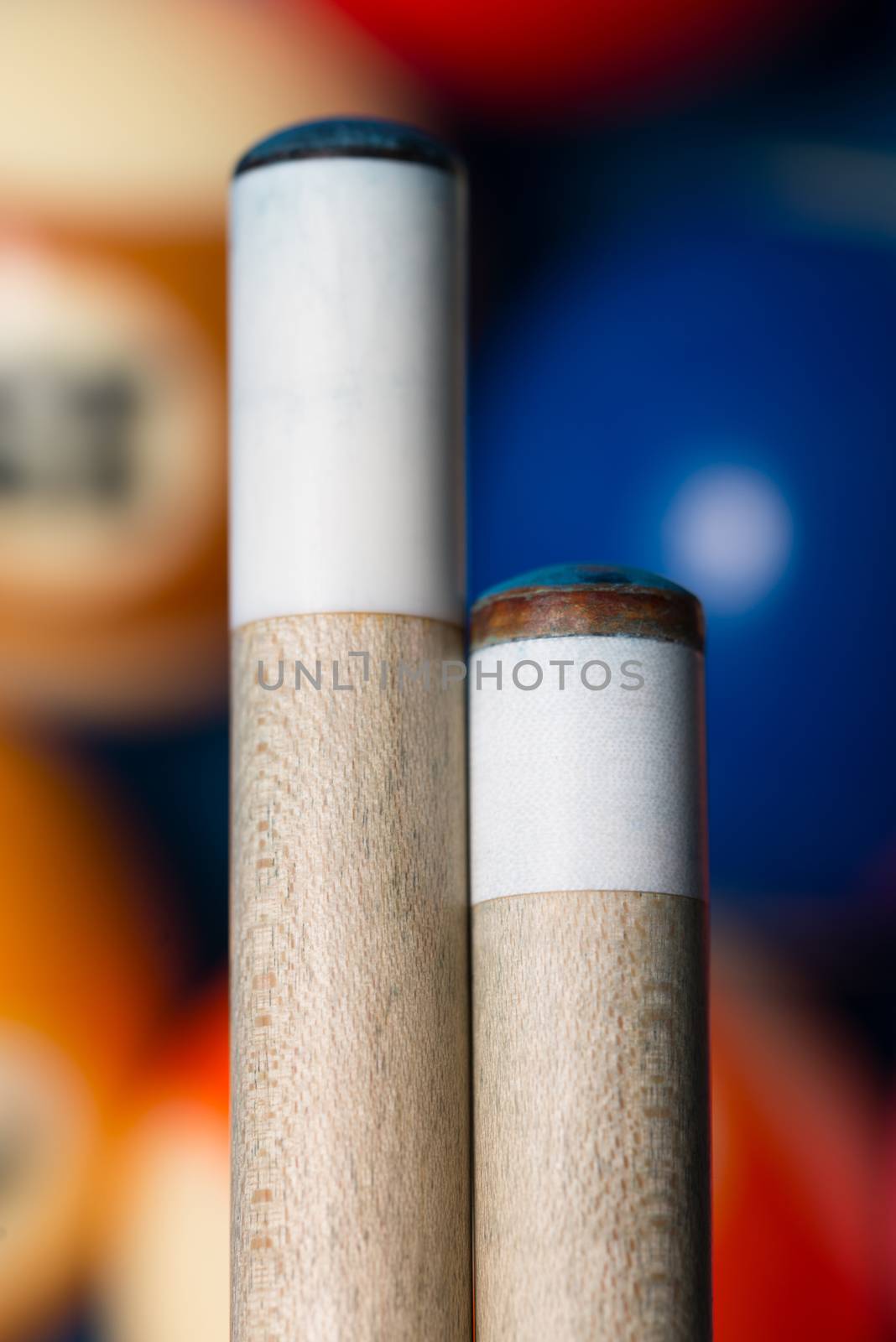 Snooker And Billiard Cues by JalePhoto