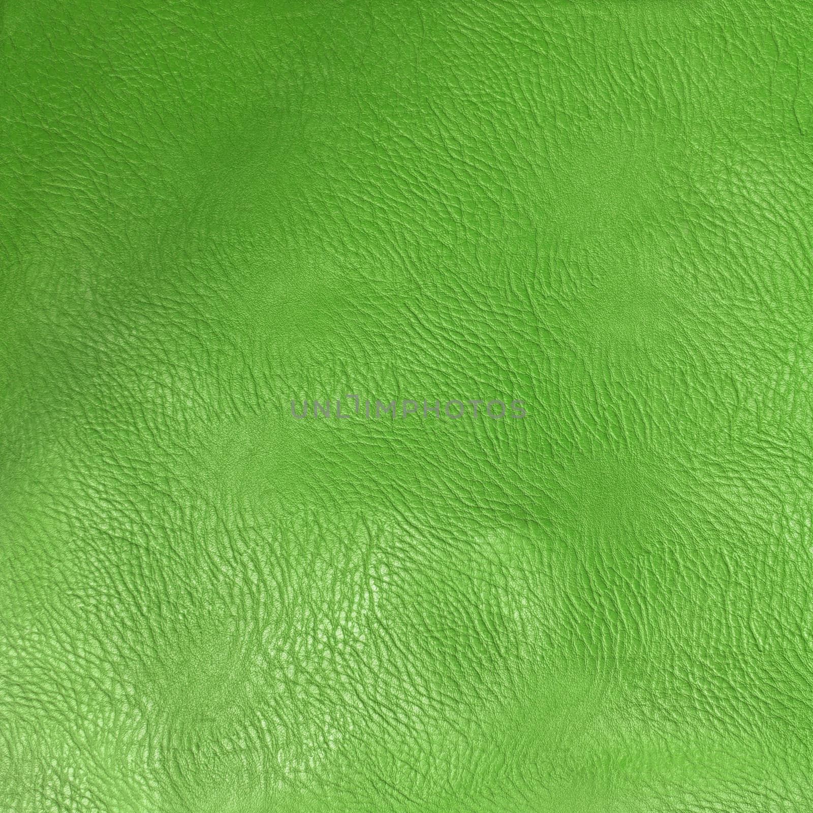 Texture of green leather for background  by wyoosumran