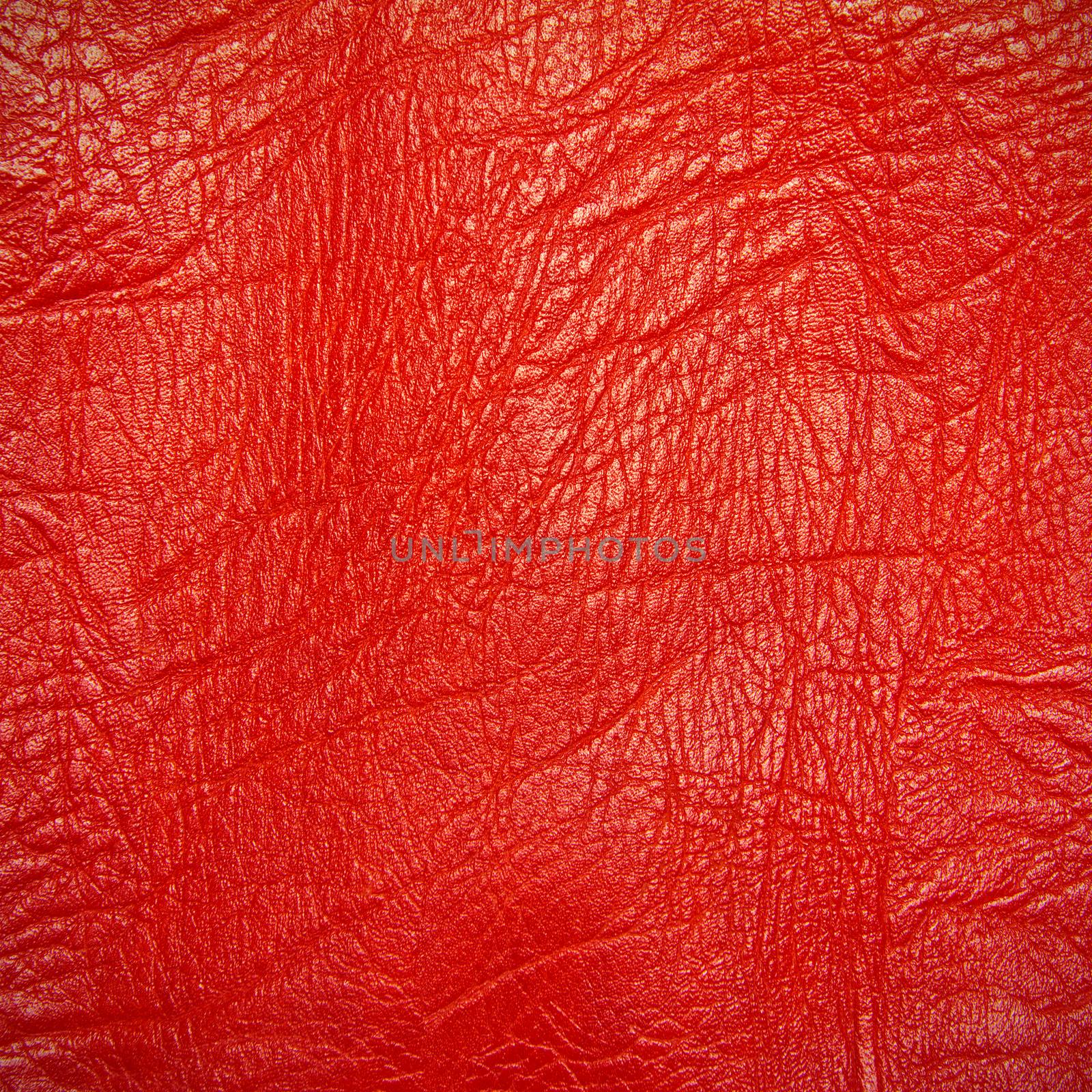 backgrounds of red leather texture  by wyoosumran