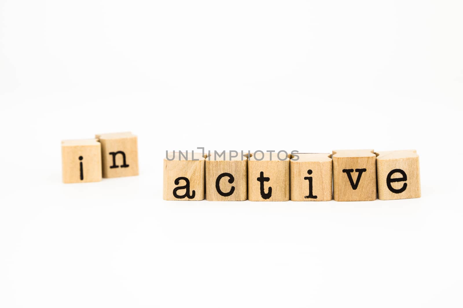 split inactive wording, active wording for motivation concept by vinnstock