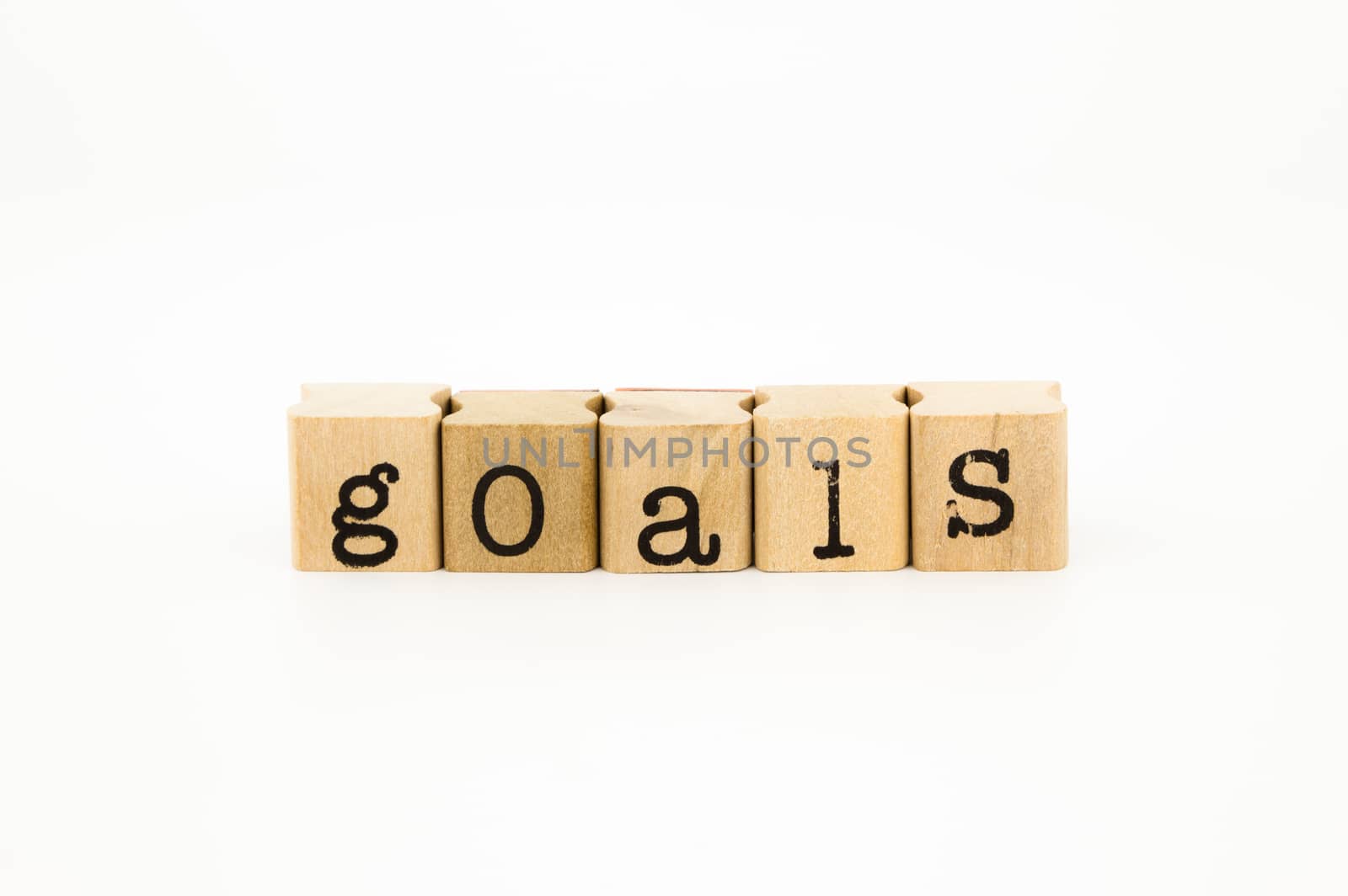 goals wording, project and business concept by vinnstock