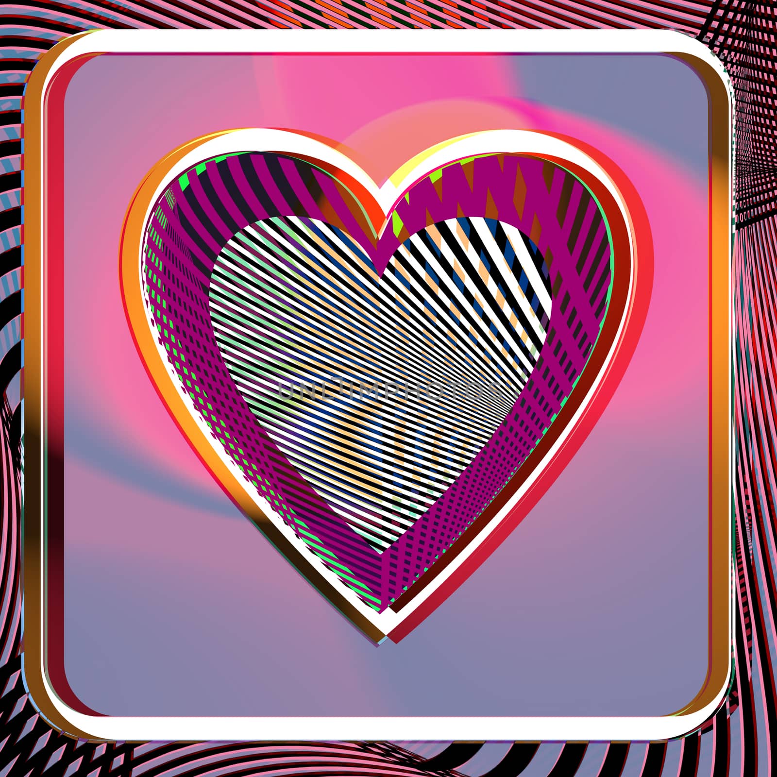 Heart illustration by aroas