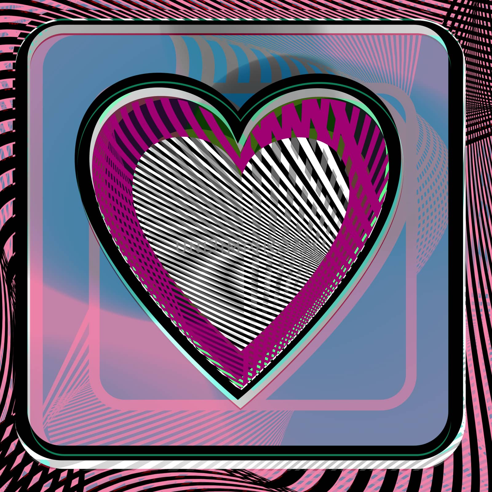 Heart illustration by aroas