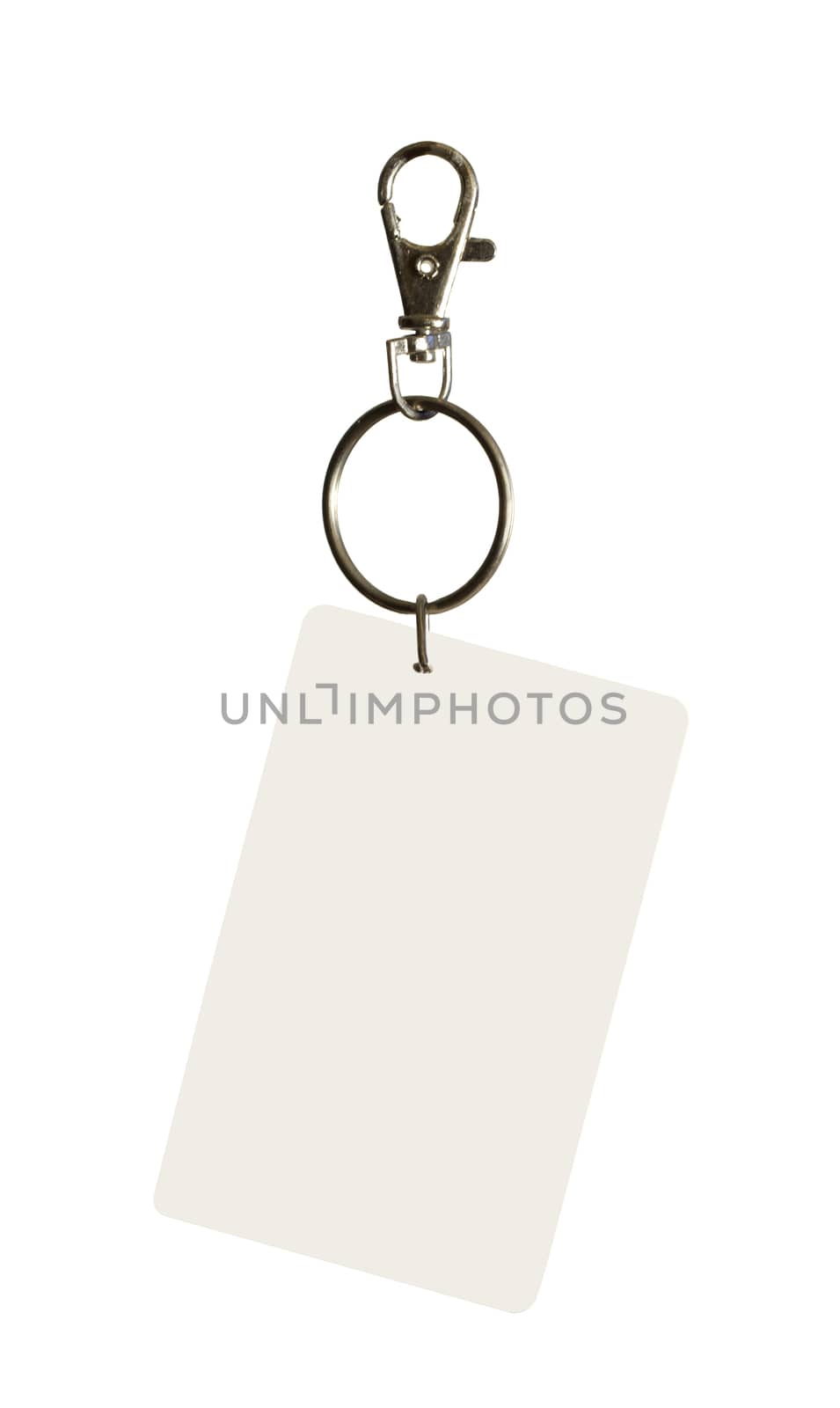 corporate pass over a white background