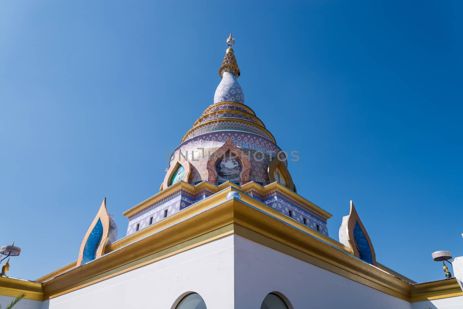 Thaton temple in mae ai Chiangmai the north of Thailand by jakgree