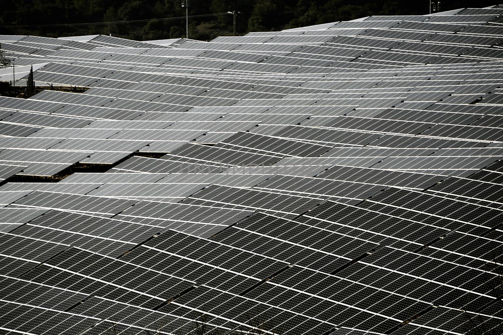 French photovoltaic solar plant by gillespaire