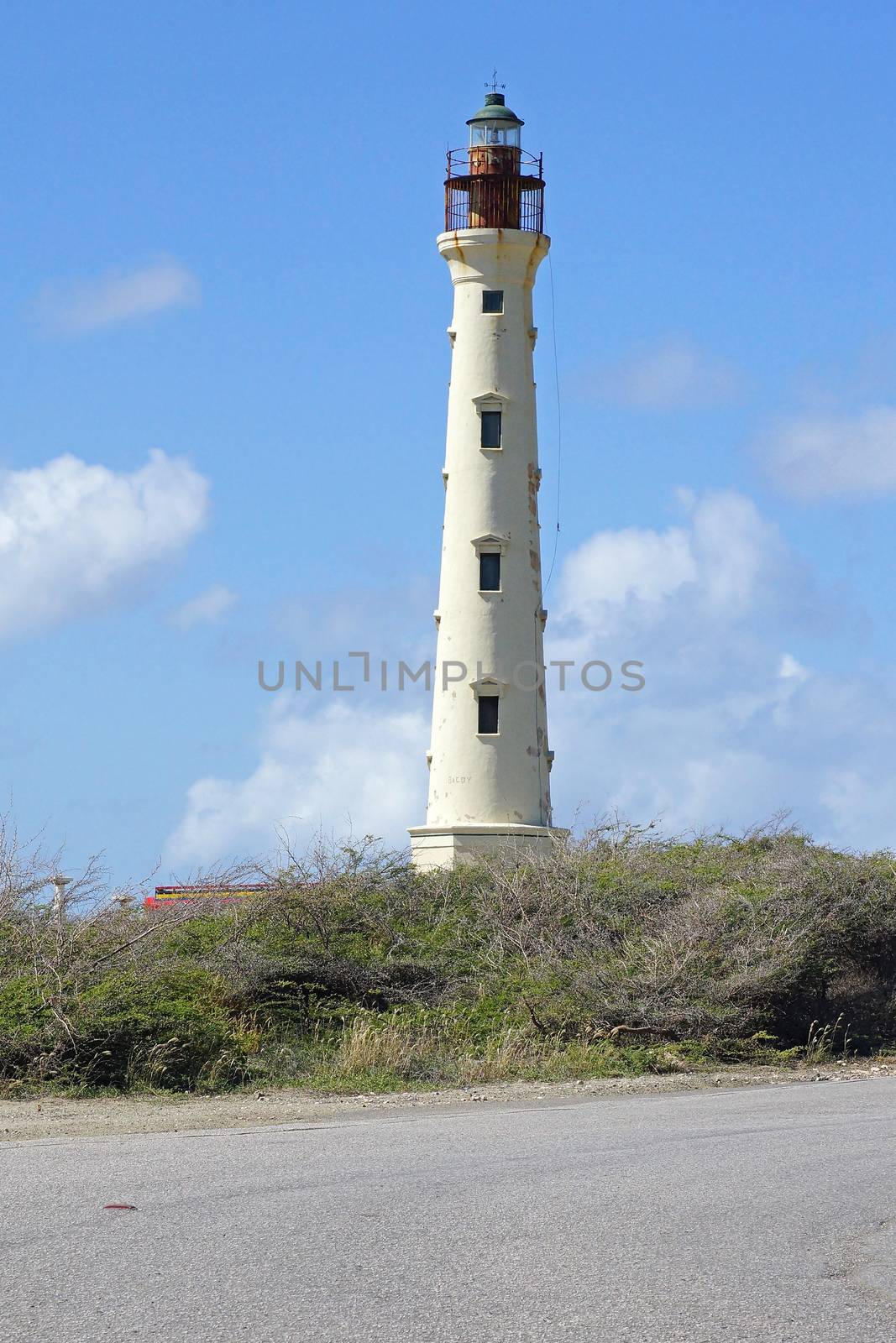 California Lighthouse, landmark of Aruba, ABC Islands