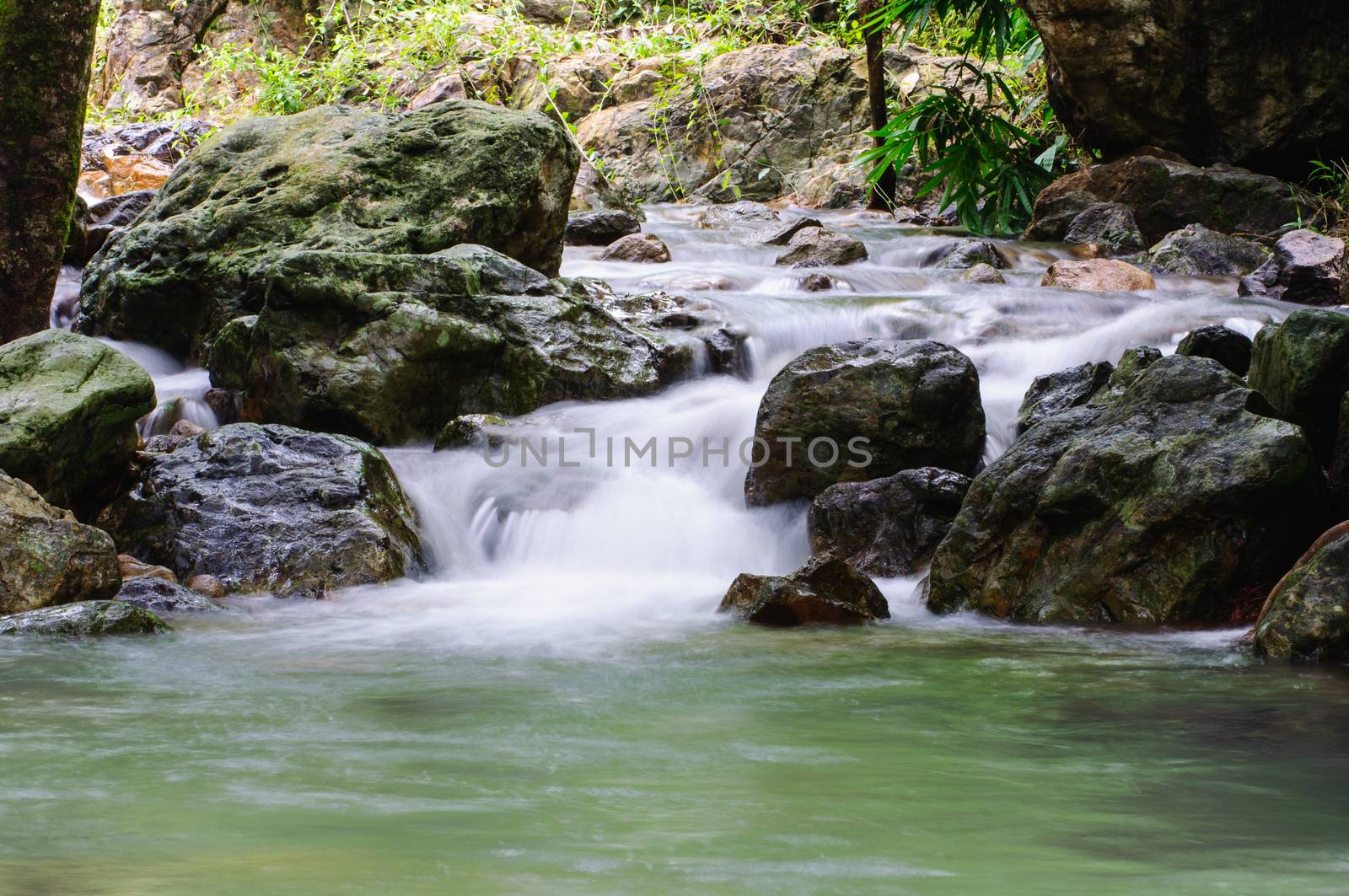 Waterfall at sarika by Sorapop