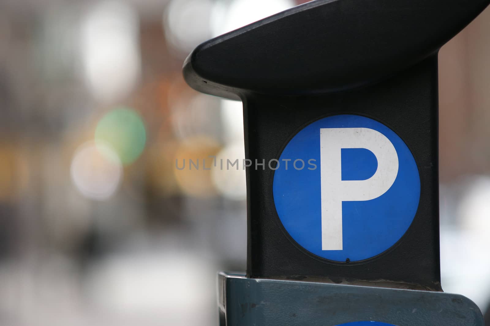 A parking meter found on the streets of New York City
