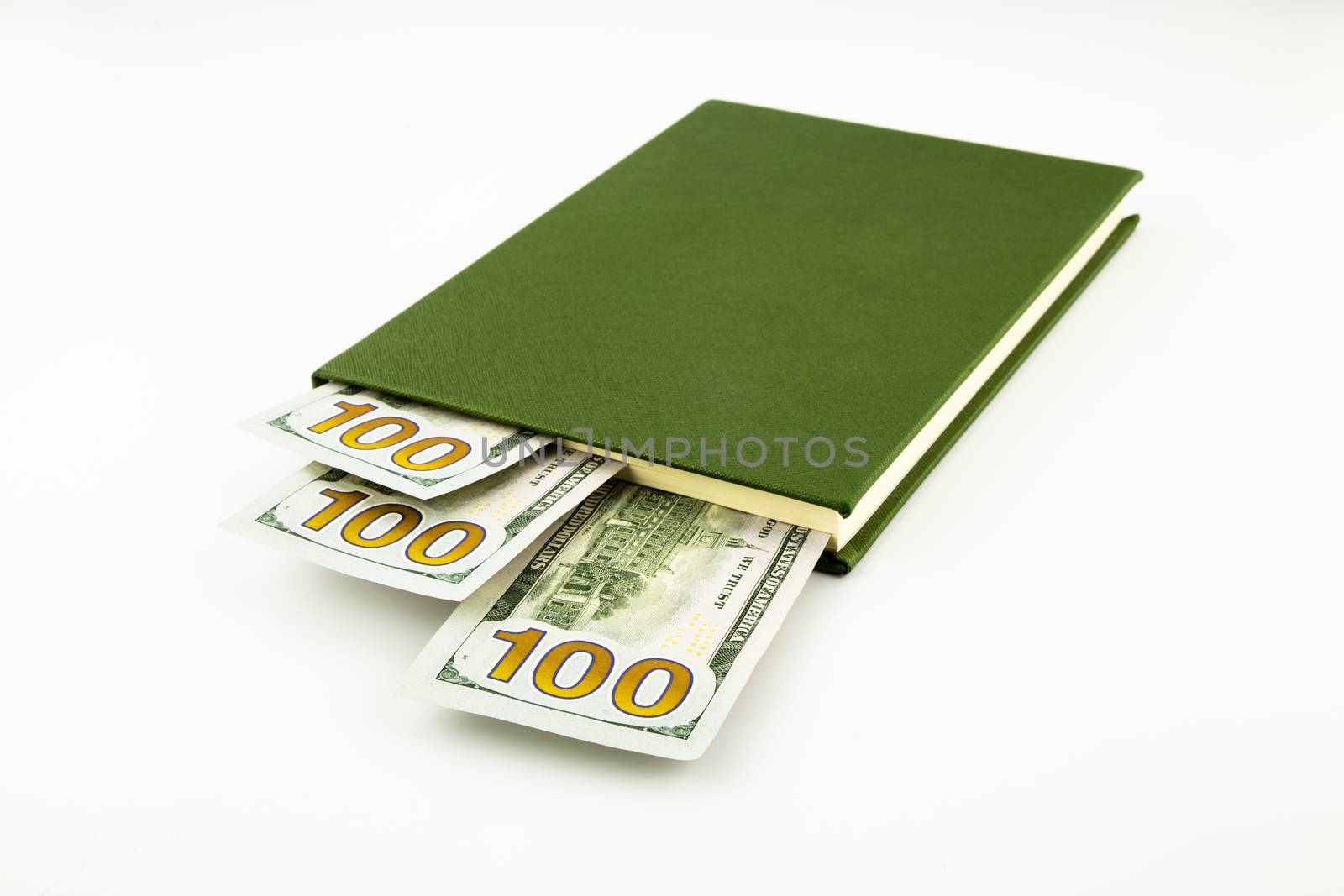 dollar money banknotes and book by vinnstock