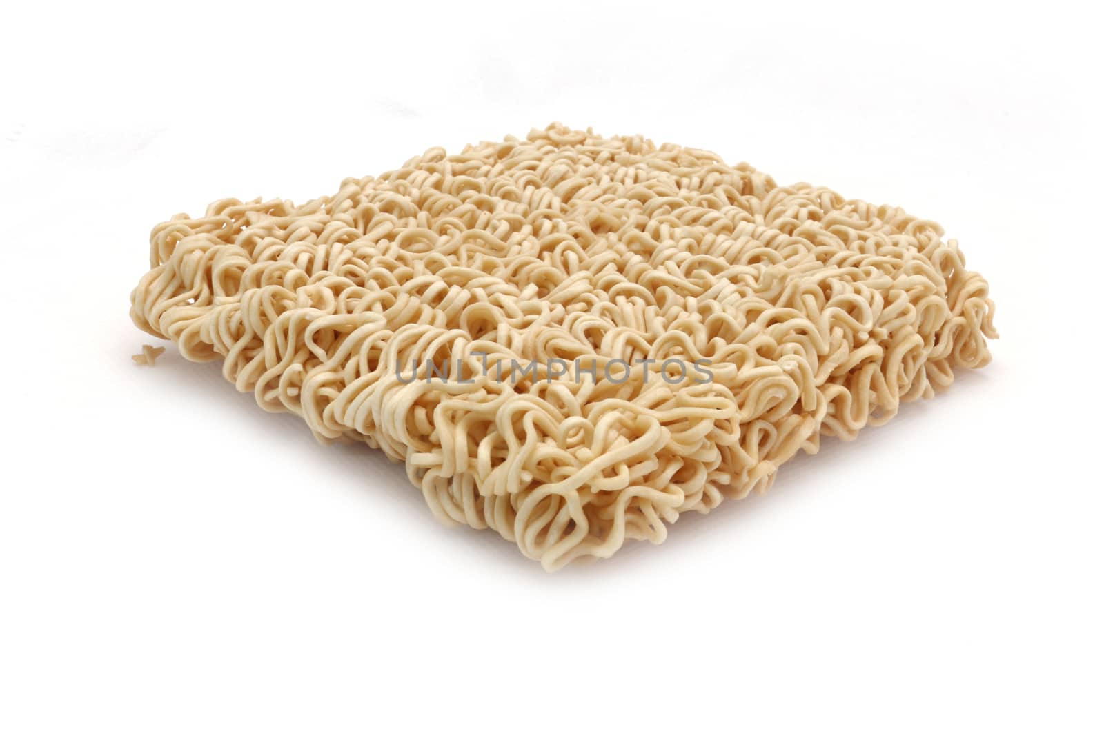 Noodles of fast preparation on with background 