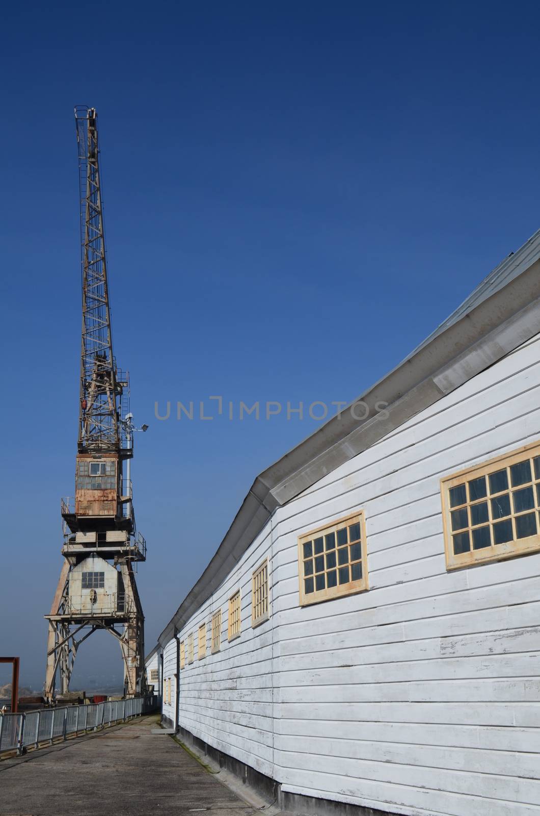 Chatham docks in Kent,England.