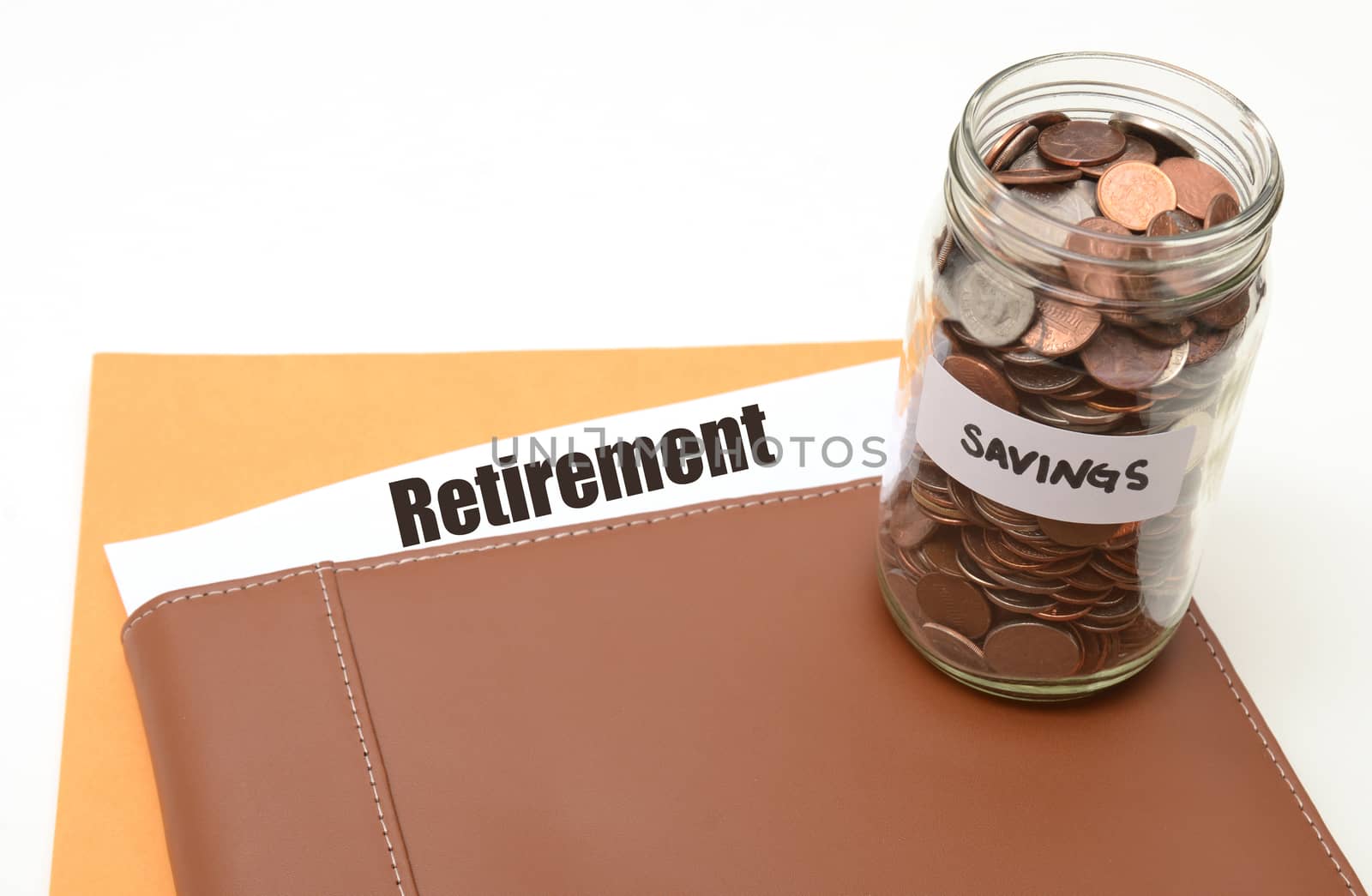 retirement savings or saving for retirement concept