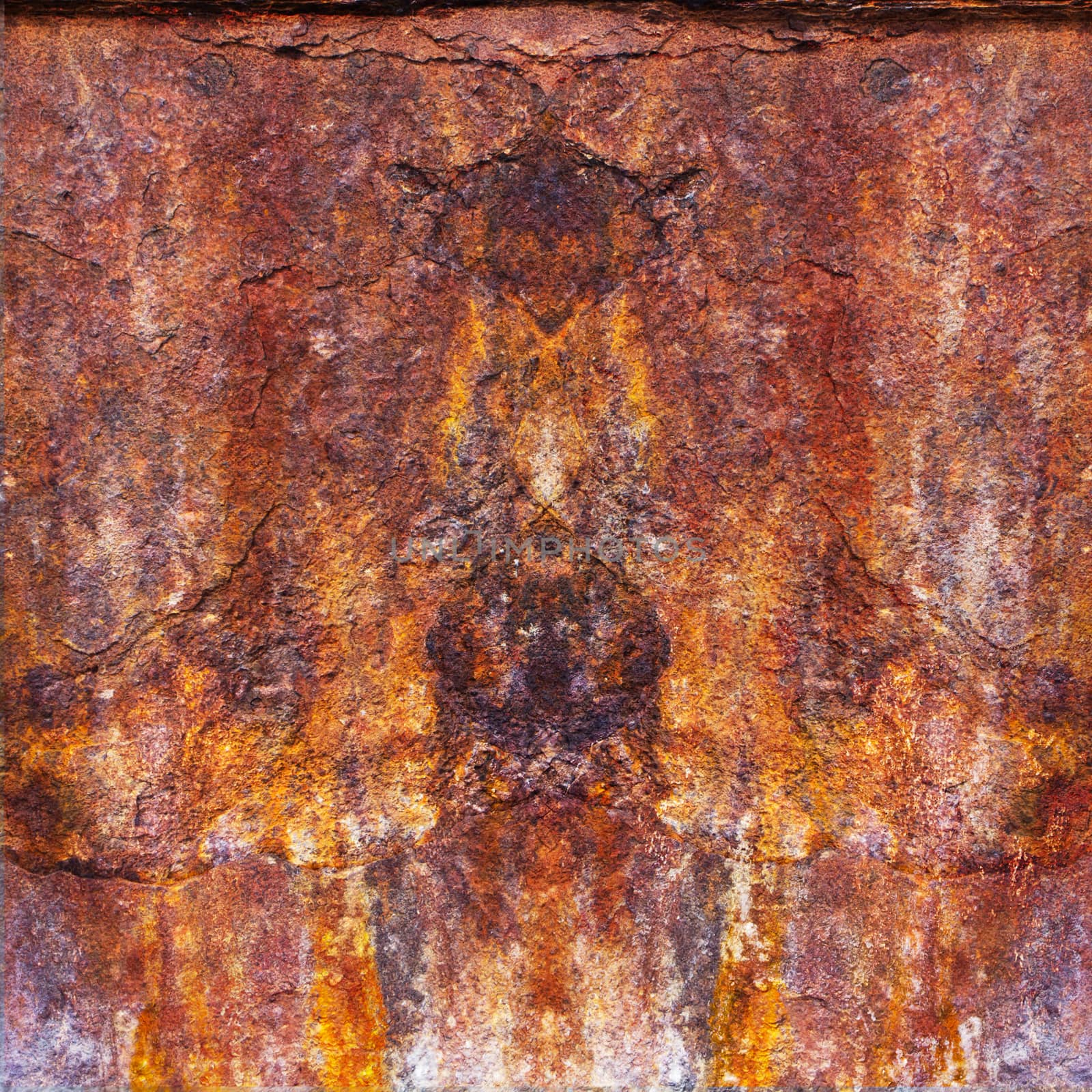 Rusty metal for background  by wyoosumran