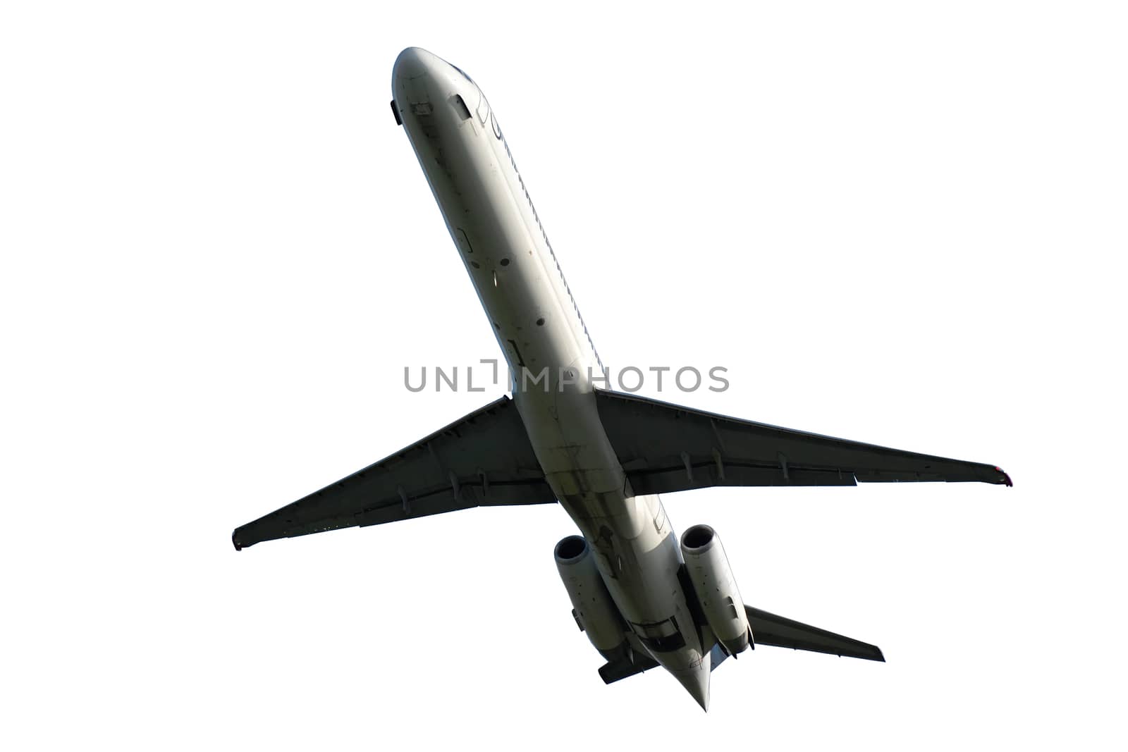 Plane isolated on a white background by cfoto