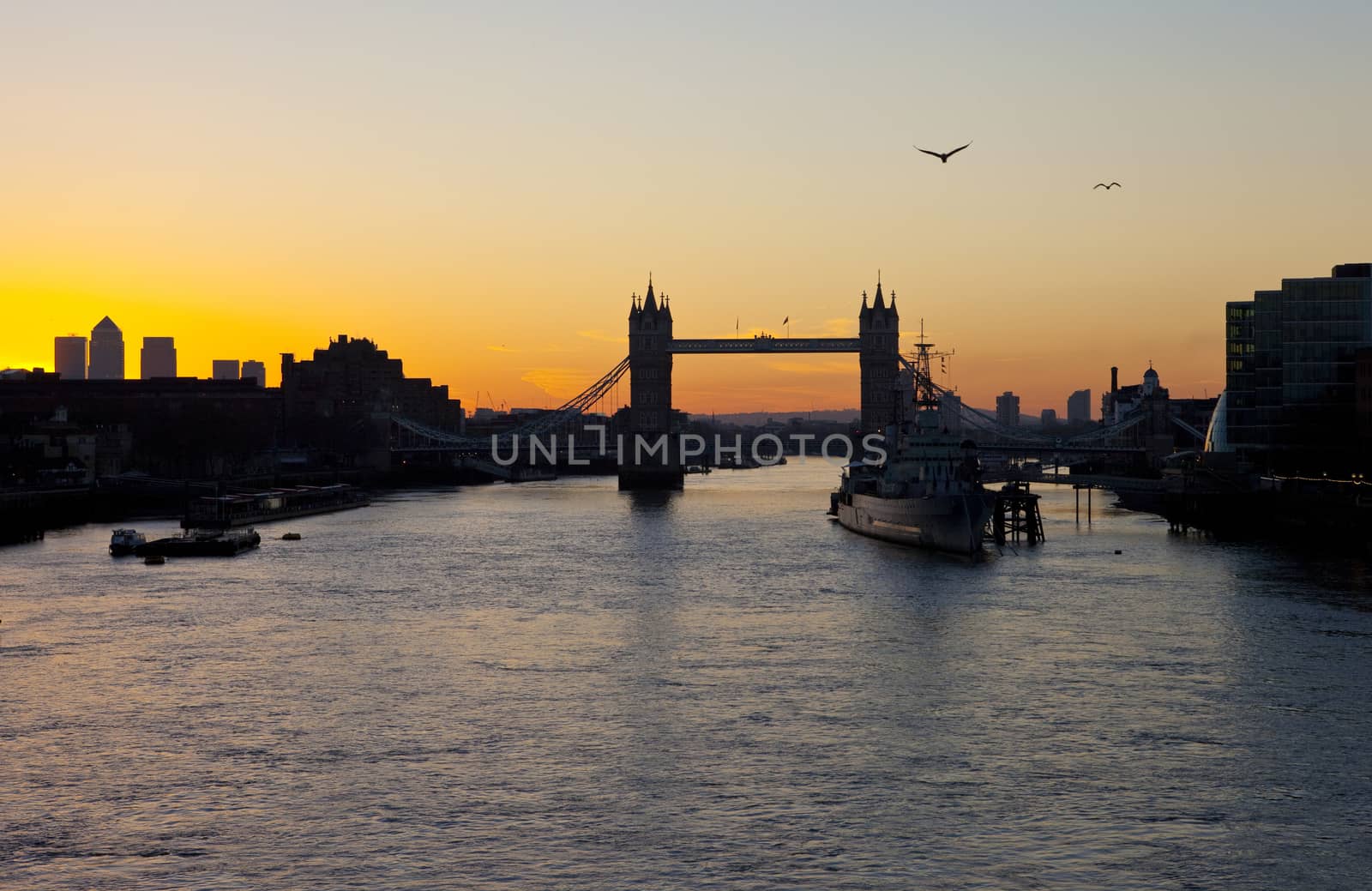 Tower Bridge Sunrise in London by chrisdorney