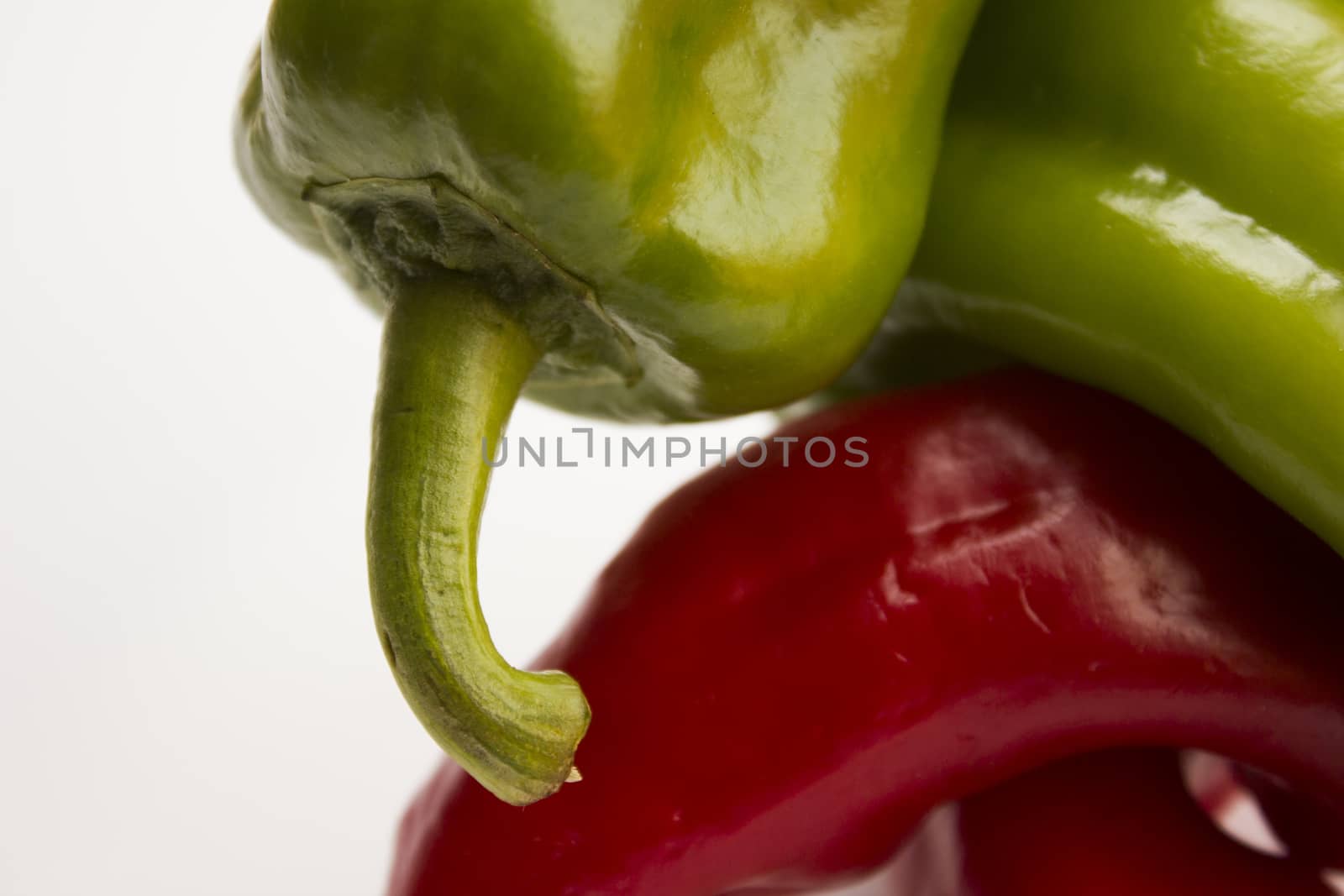 Composition of fresh and vibrant peppers.