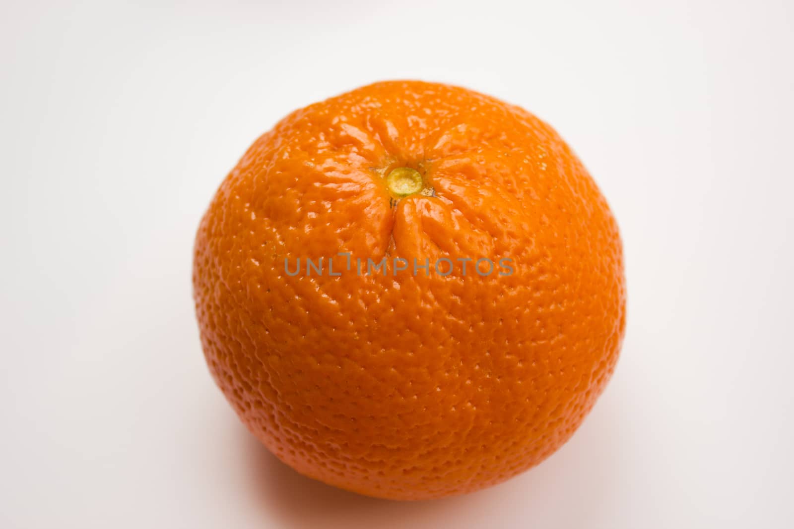 Vibrant mandarin fruit on a white background.