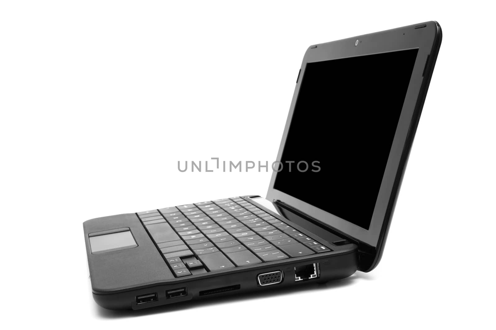 black laptop by terex