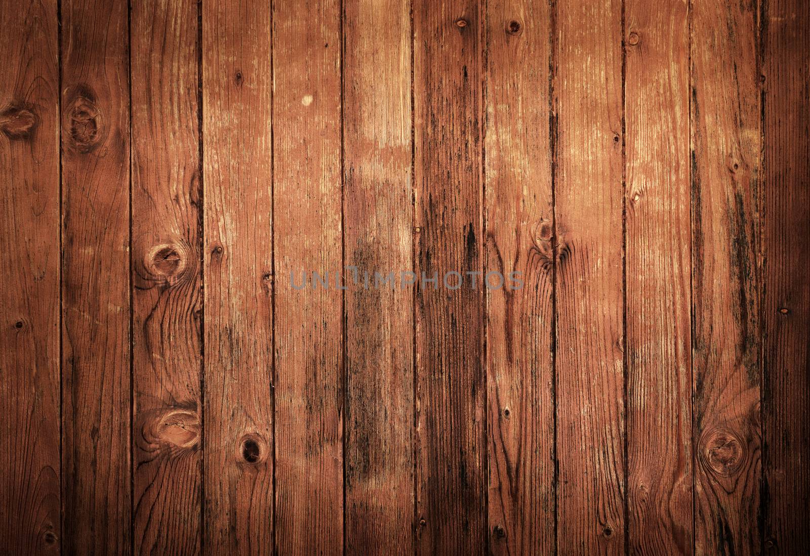 Old wooden background or texture