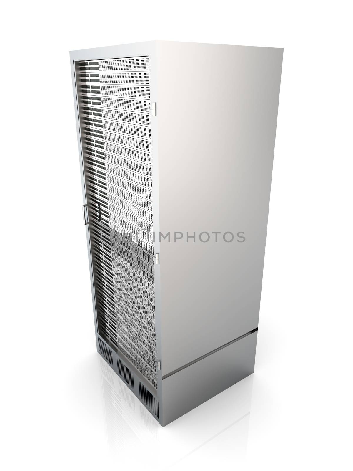 3D rendered Illustration. Isolated on white.