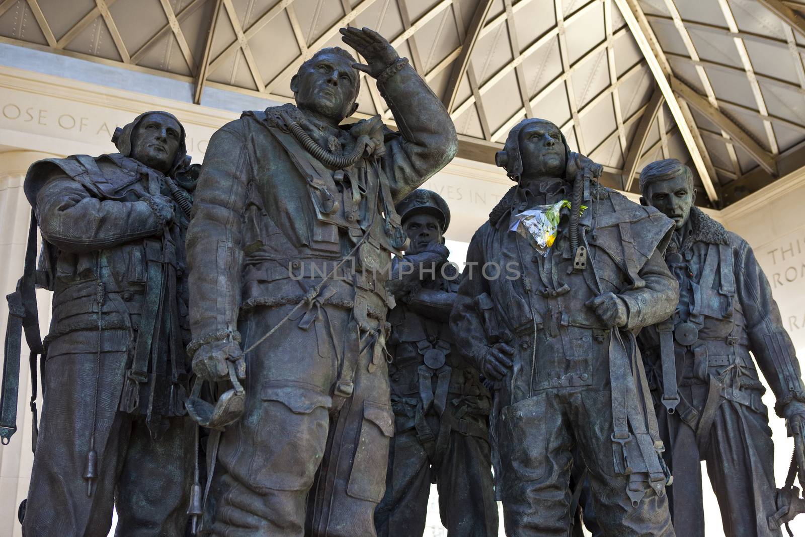 RAF Bomber Command Memorial in London by chrisdorney