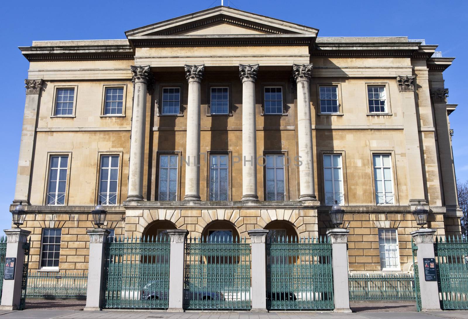 The magnificent Apsley House (also known as the Wellington Museum) in London.