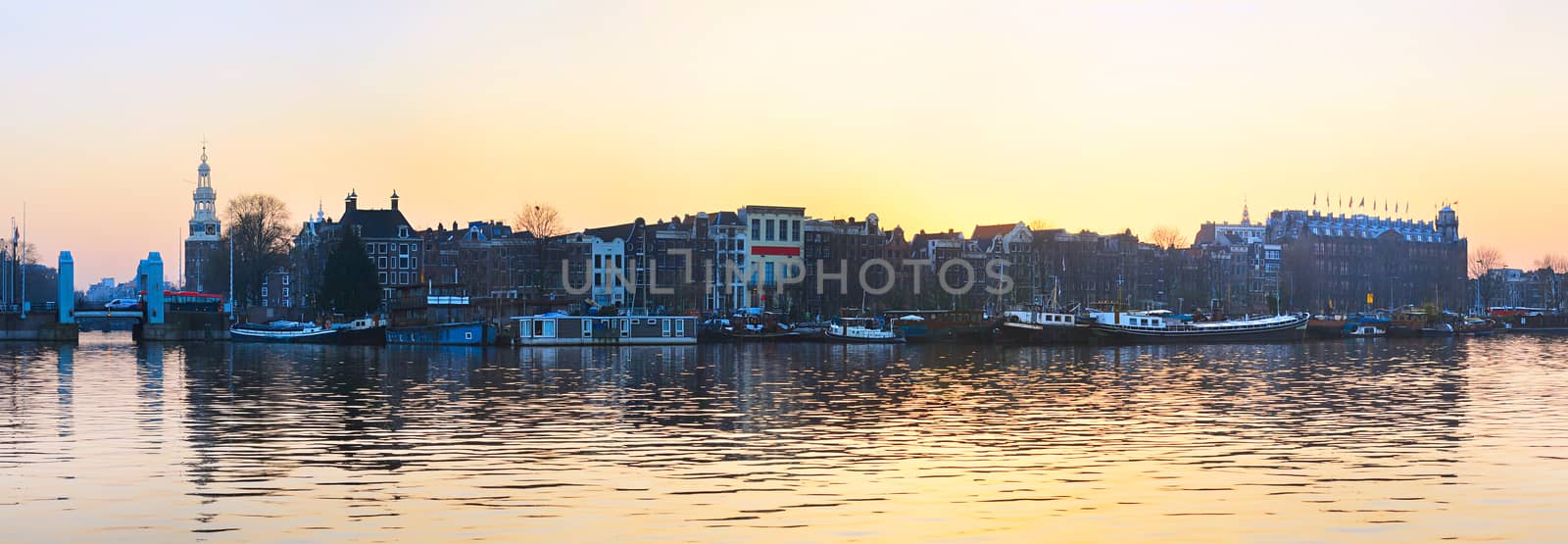 Amsterdam skyline by joyfull