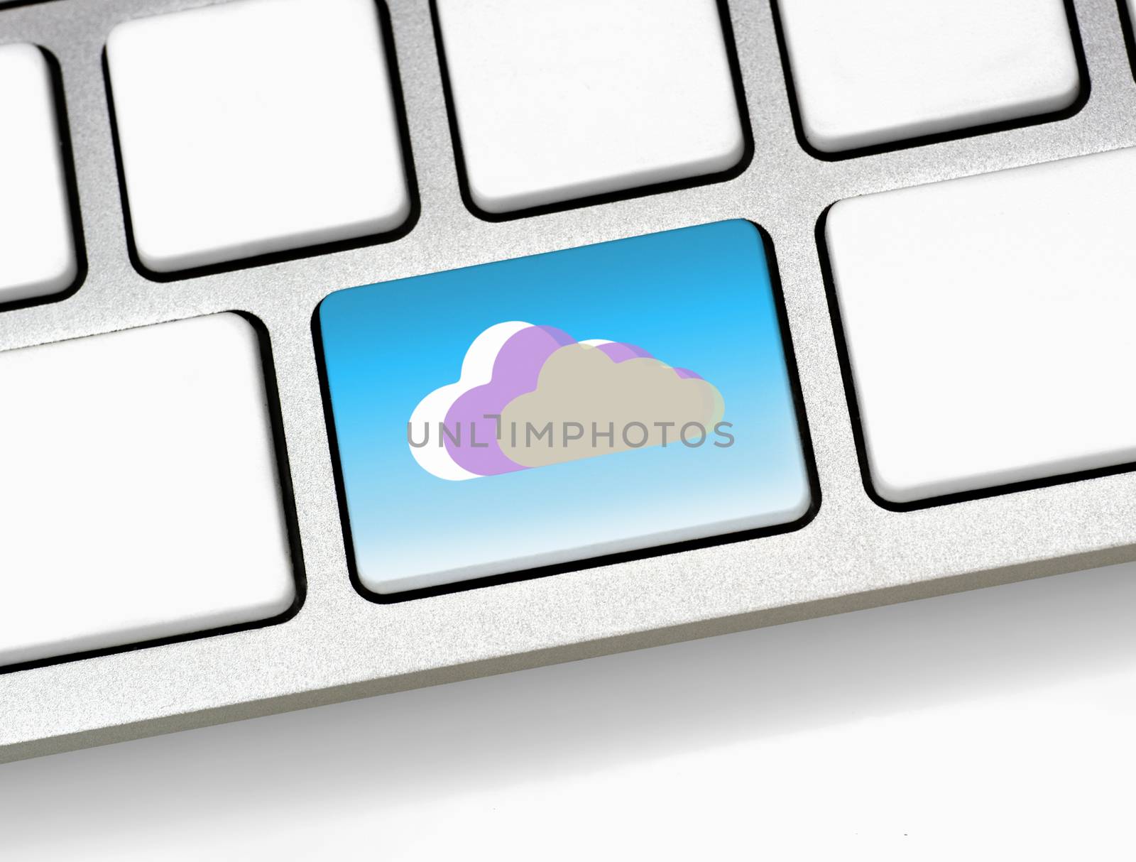 keyboard layout for cloud computing {super high resolution/shot with PhaseOne P45}